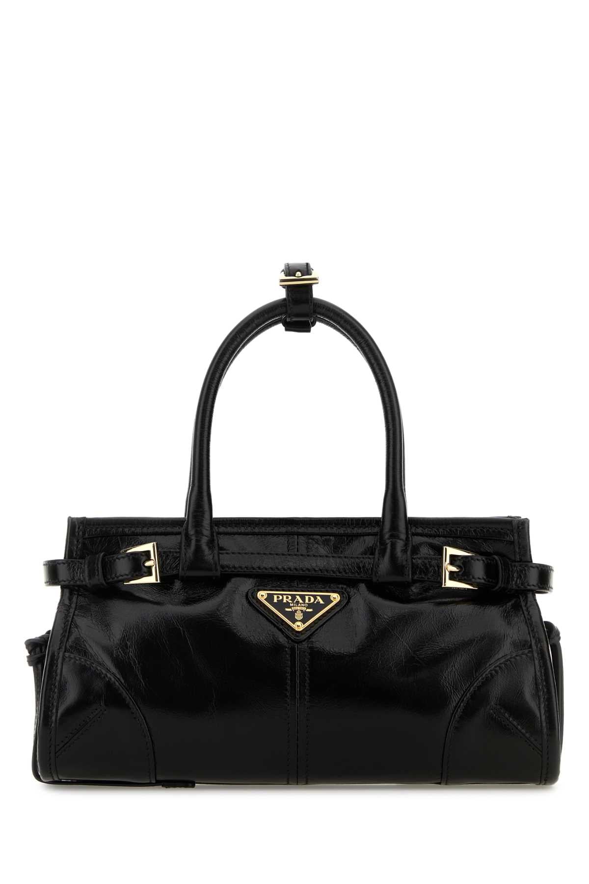 PRADA Mini Leather Bonnie Handbag