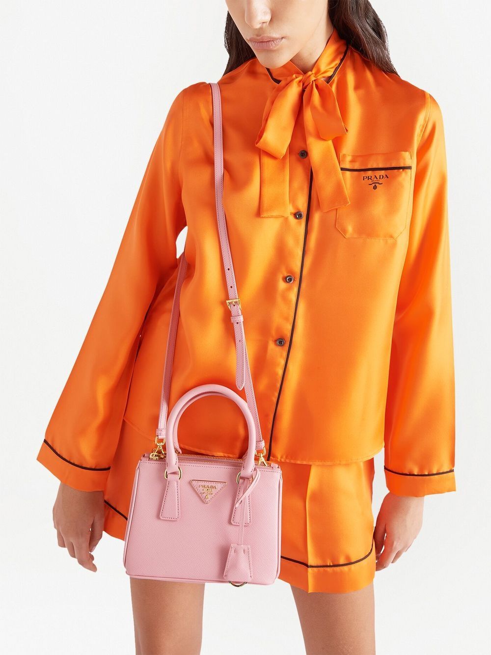 PRADA Mini Saffiano Leather Handbag - FW22 Collection