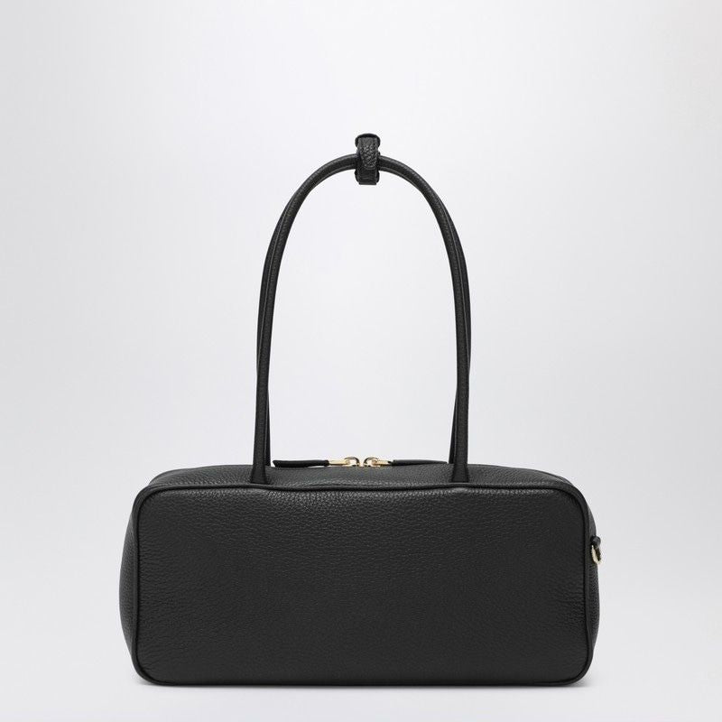 PRADA Medium Leather Bowling Handbag