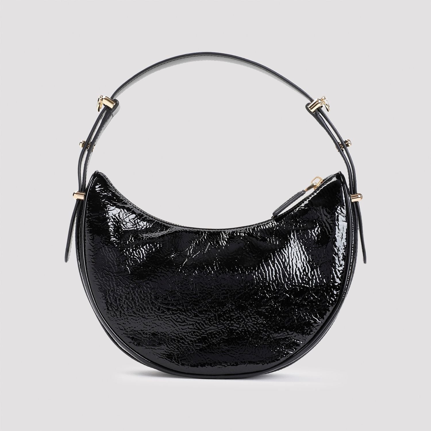 PRADA Patent Mini Shoulder Handbag