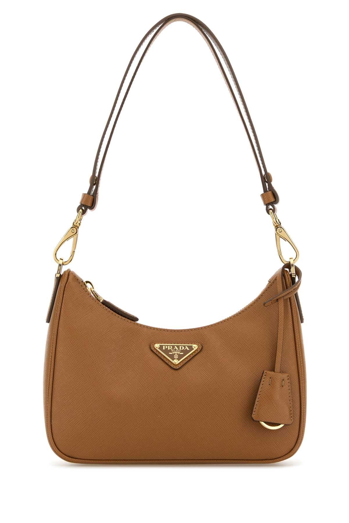 PRADA Mini Leather Re-Edition Shoulder Handbag