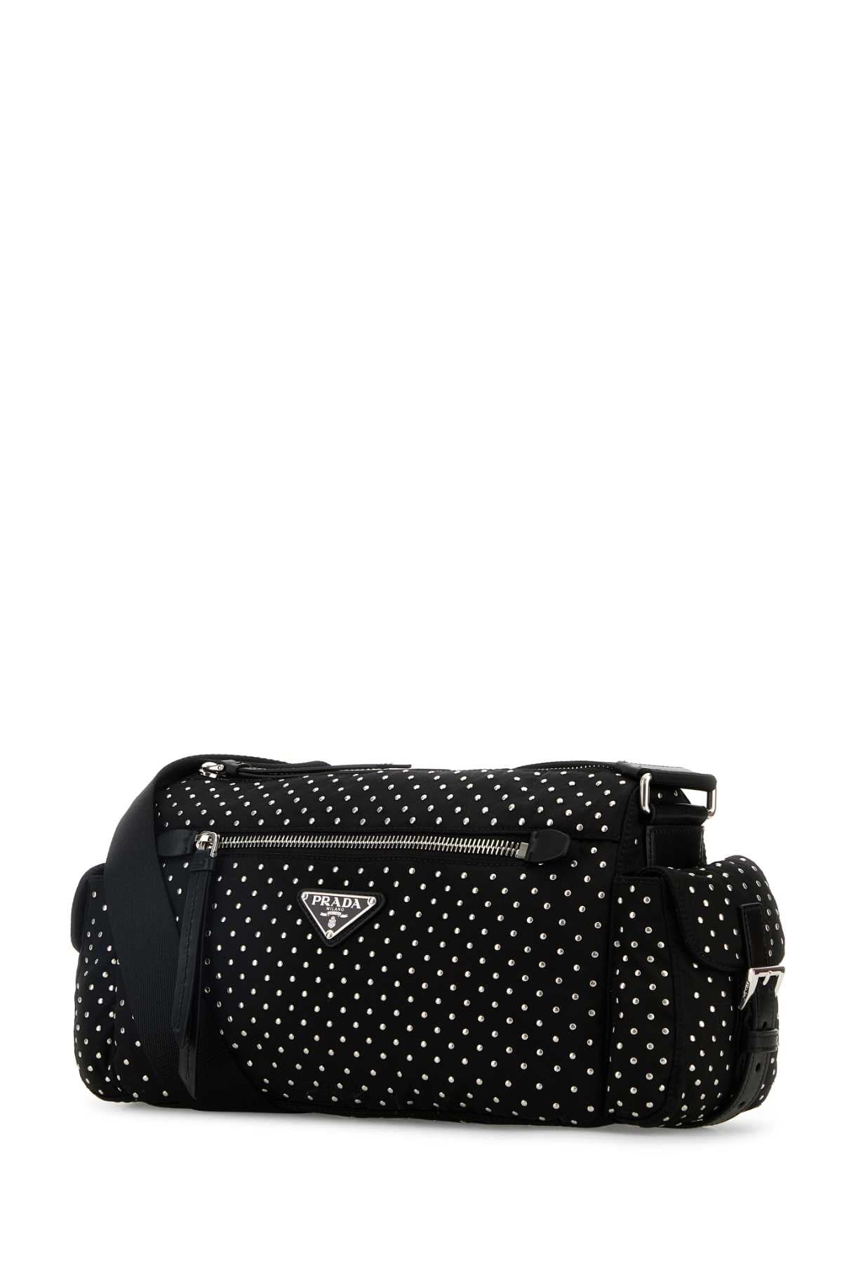 PRADA Mini Nylon Shoulder Handbag