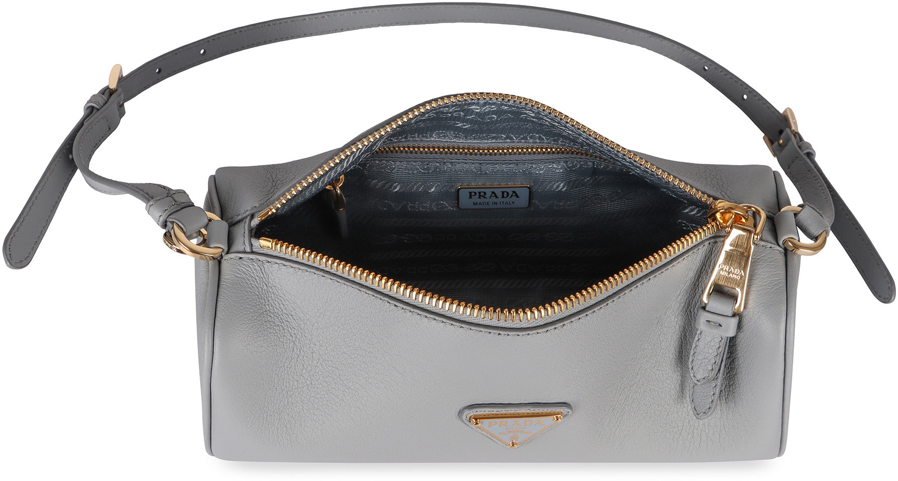 PRADA Mini Leather Shoulder Handbag