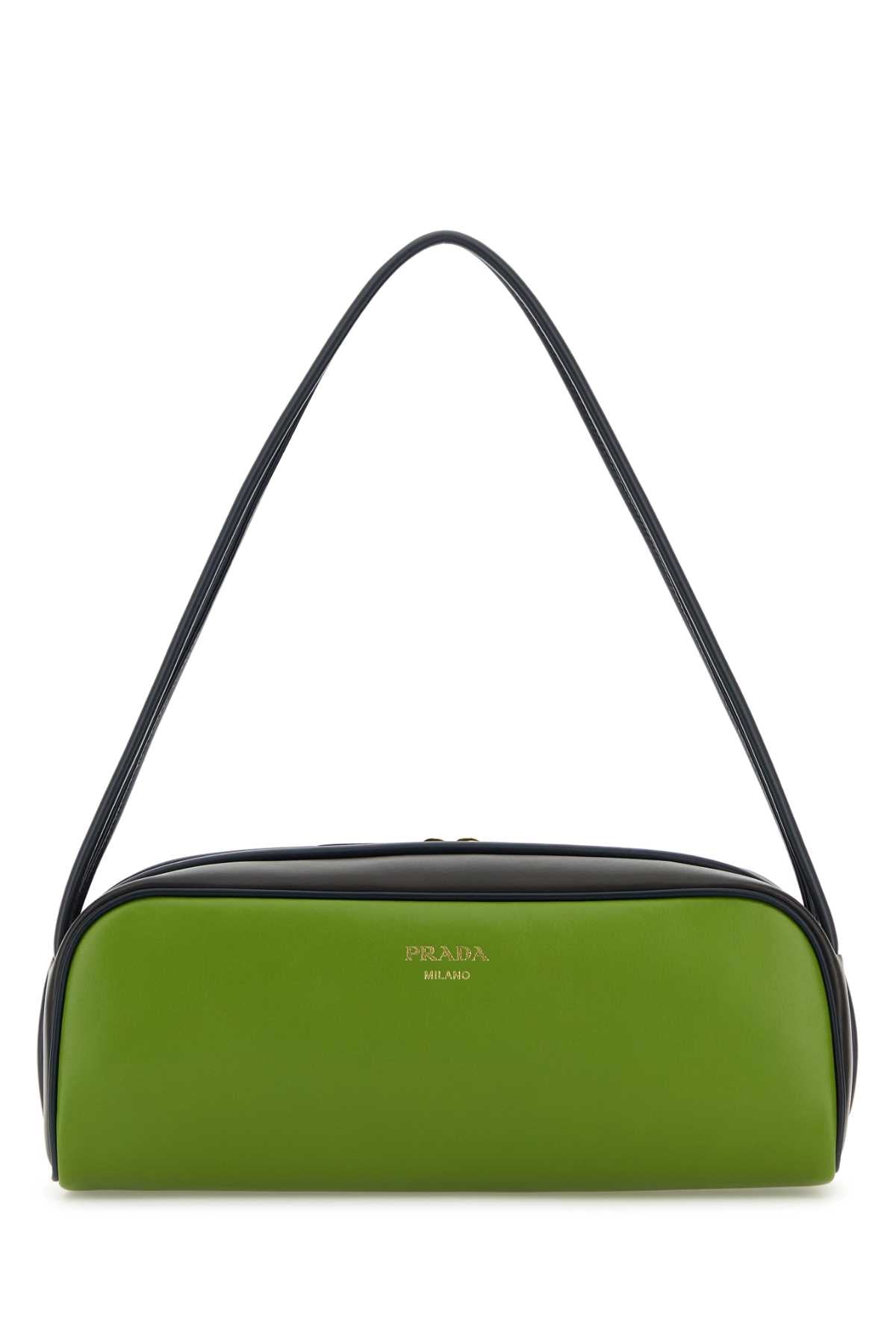 PRADA Leather Shoulder Handbag