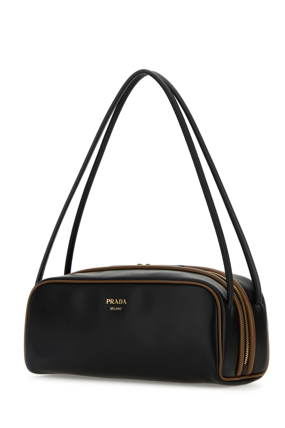 PRADA Leather Shoulder Handbag