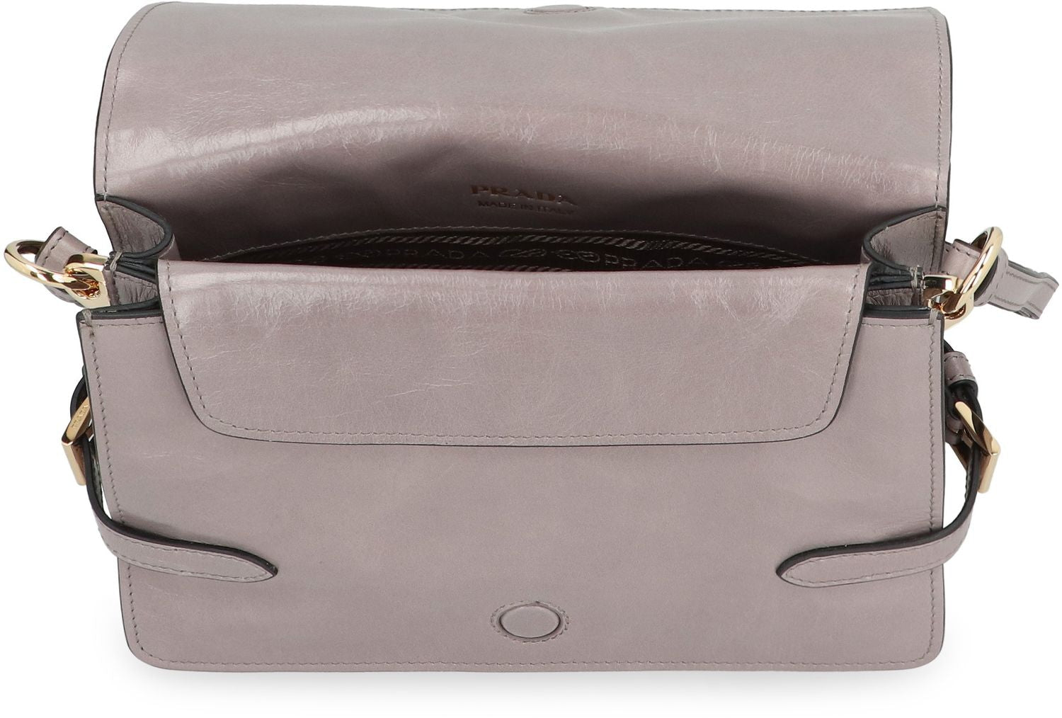 PRADA Mini Leather Shoulder Handbag - Elegant & Versatile