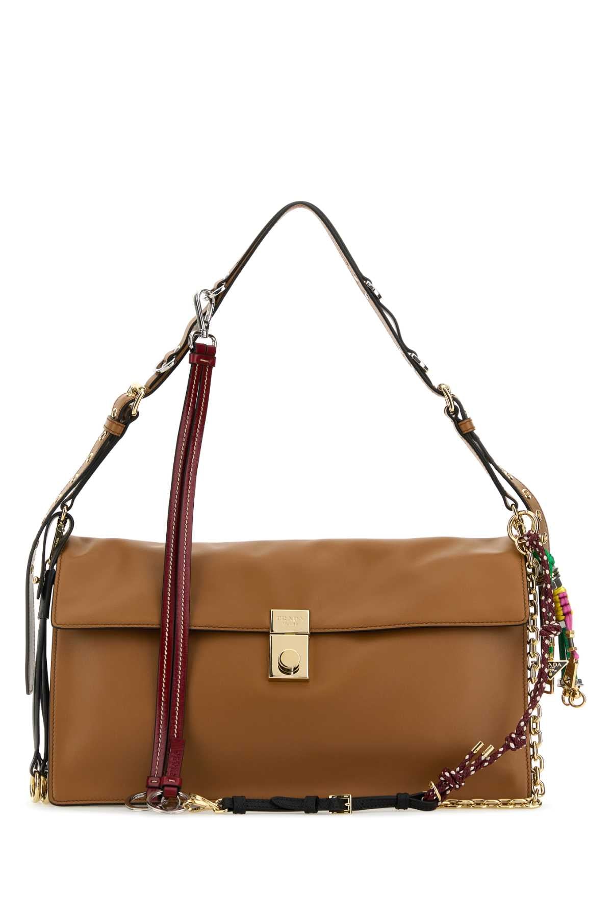 PRADA Large Soft Sound Shoulder Handbag