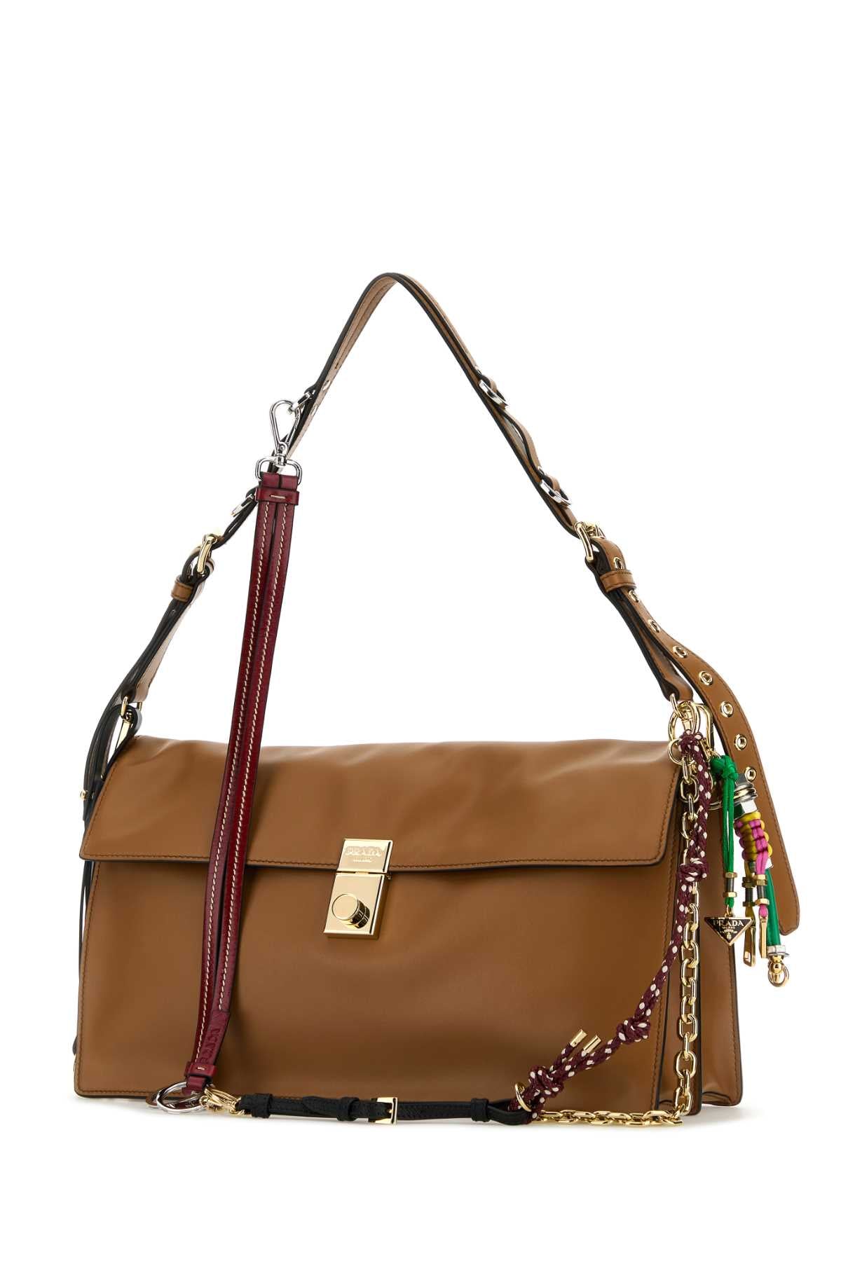 PRADA Large Soft Sound Shoulder Handbag