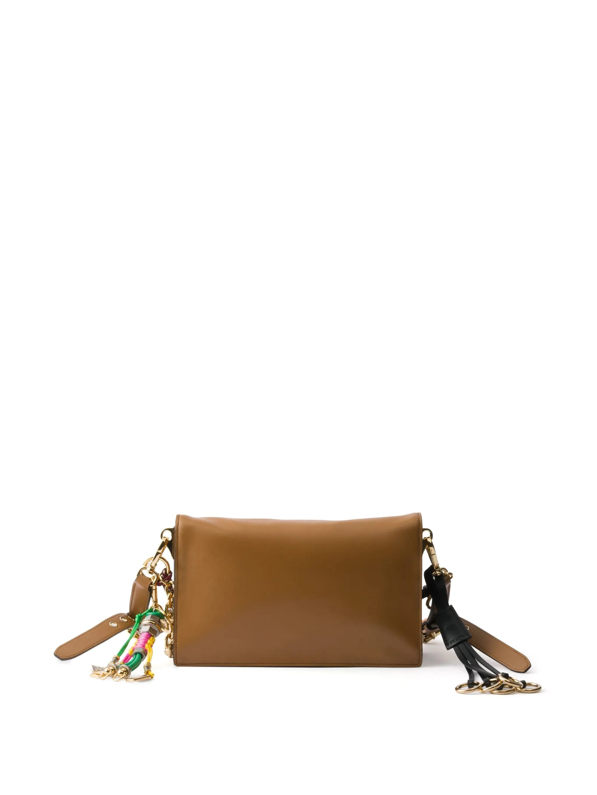 PRADA Mini Leather Handbag for Women - FW25 Collection