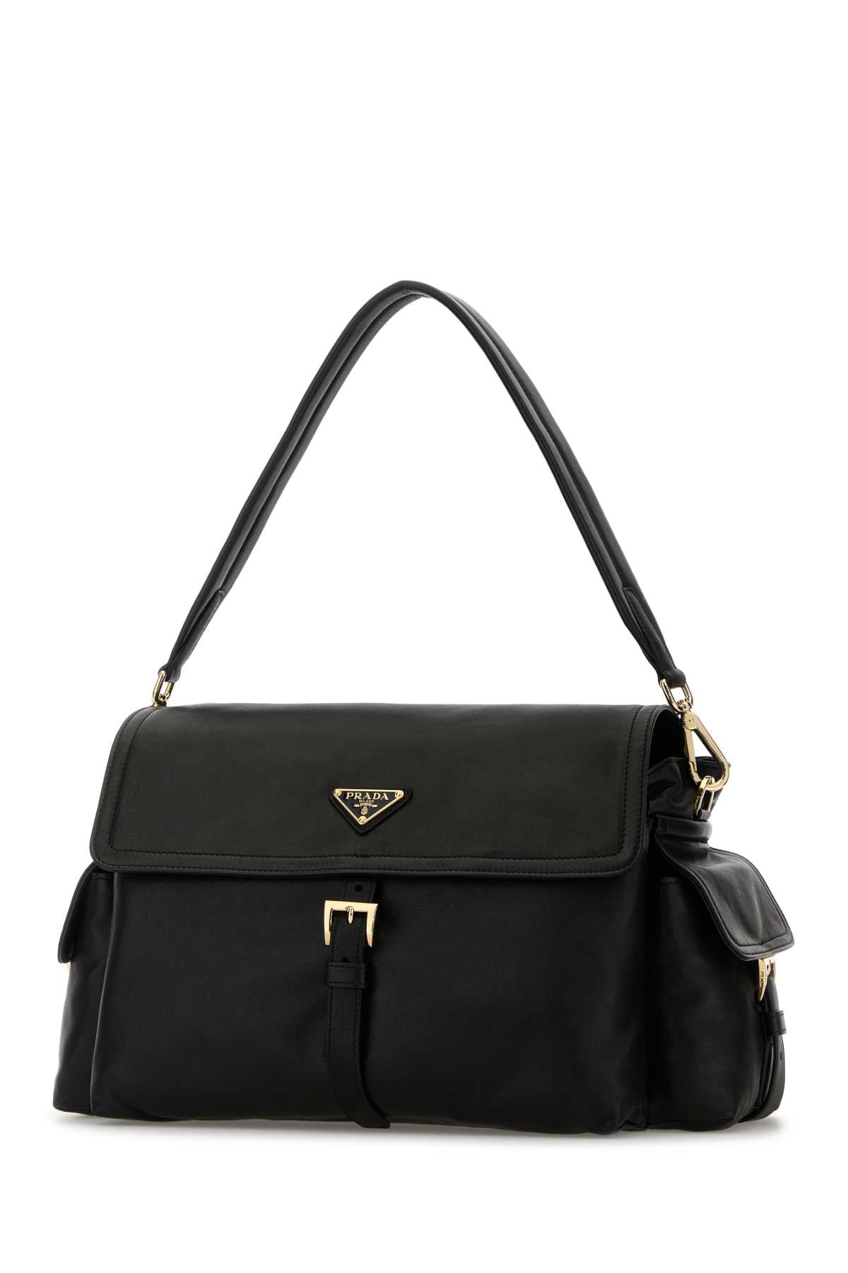 PRADA Mini Leather Shoulder Handbag