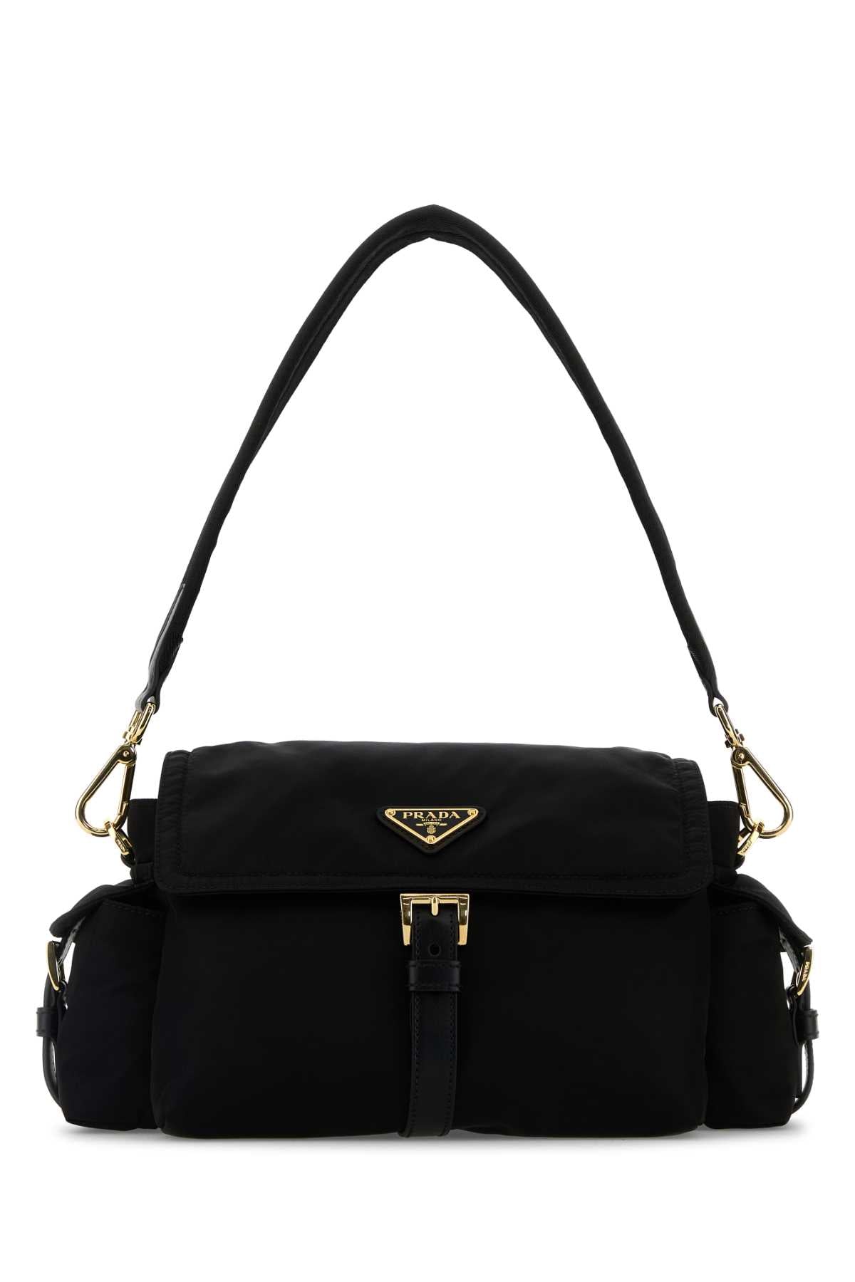 PRADA Soft Fabric Mini Shoulder Handbag