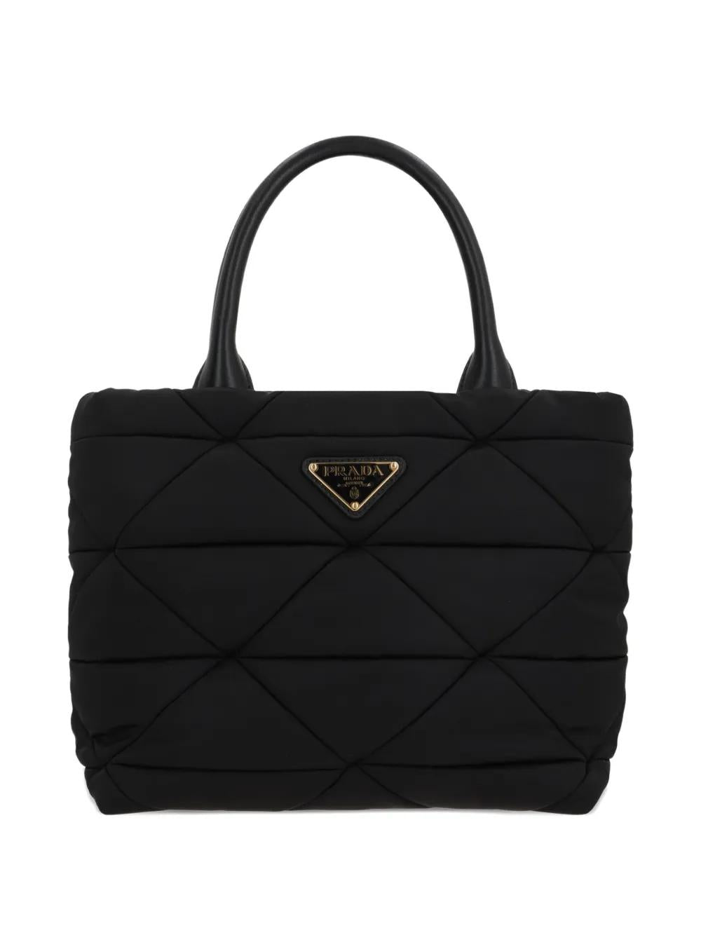 PRADA Mini Padded Nylon Tote Handbag