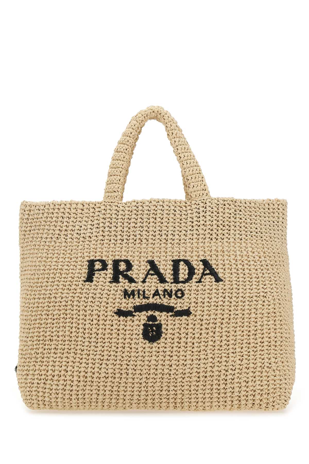 PRADA Crochet Tote Handbag - 40 cm x 34 cm x 16 cm