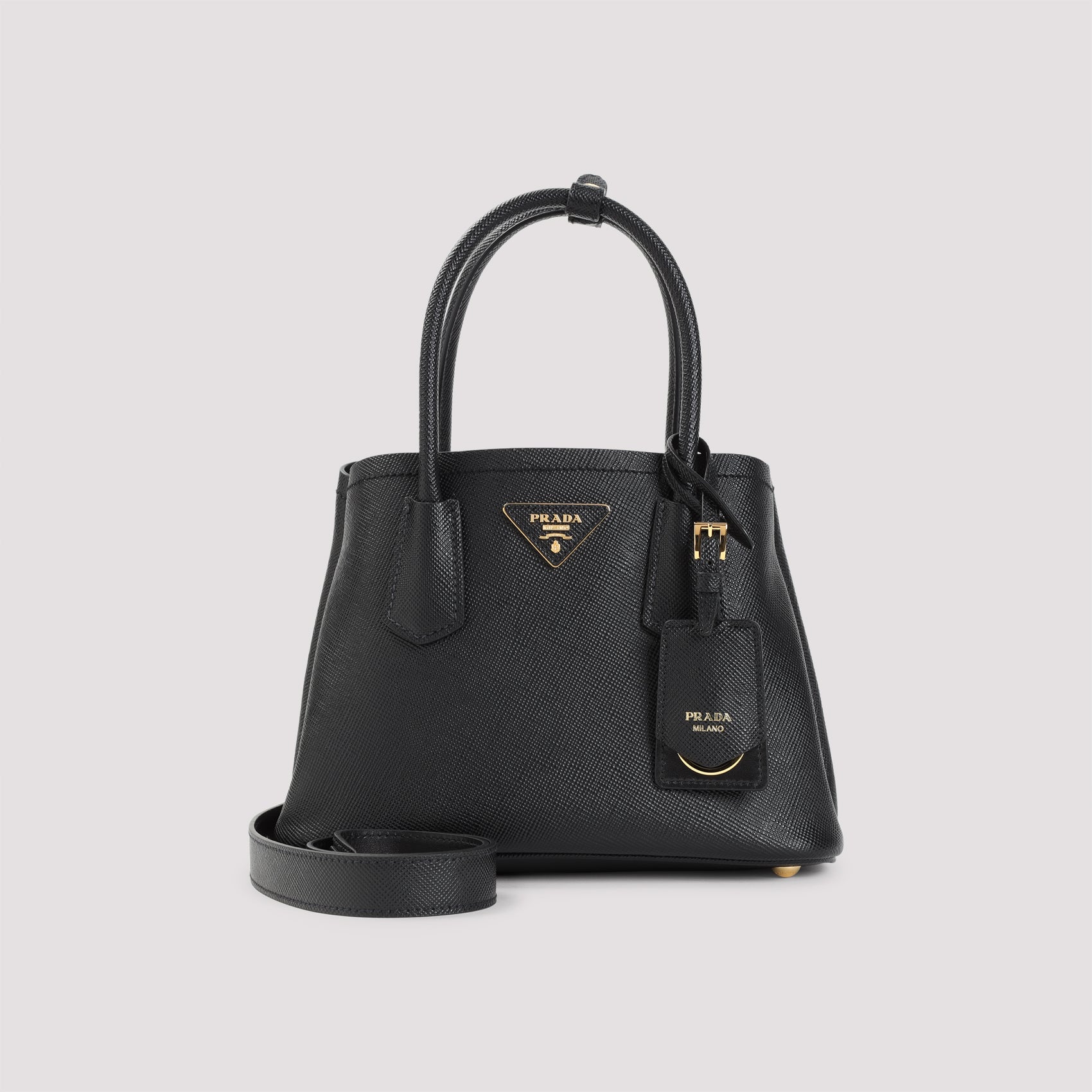 PRADA Elegant Leather Handbag