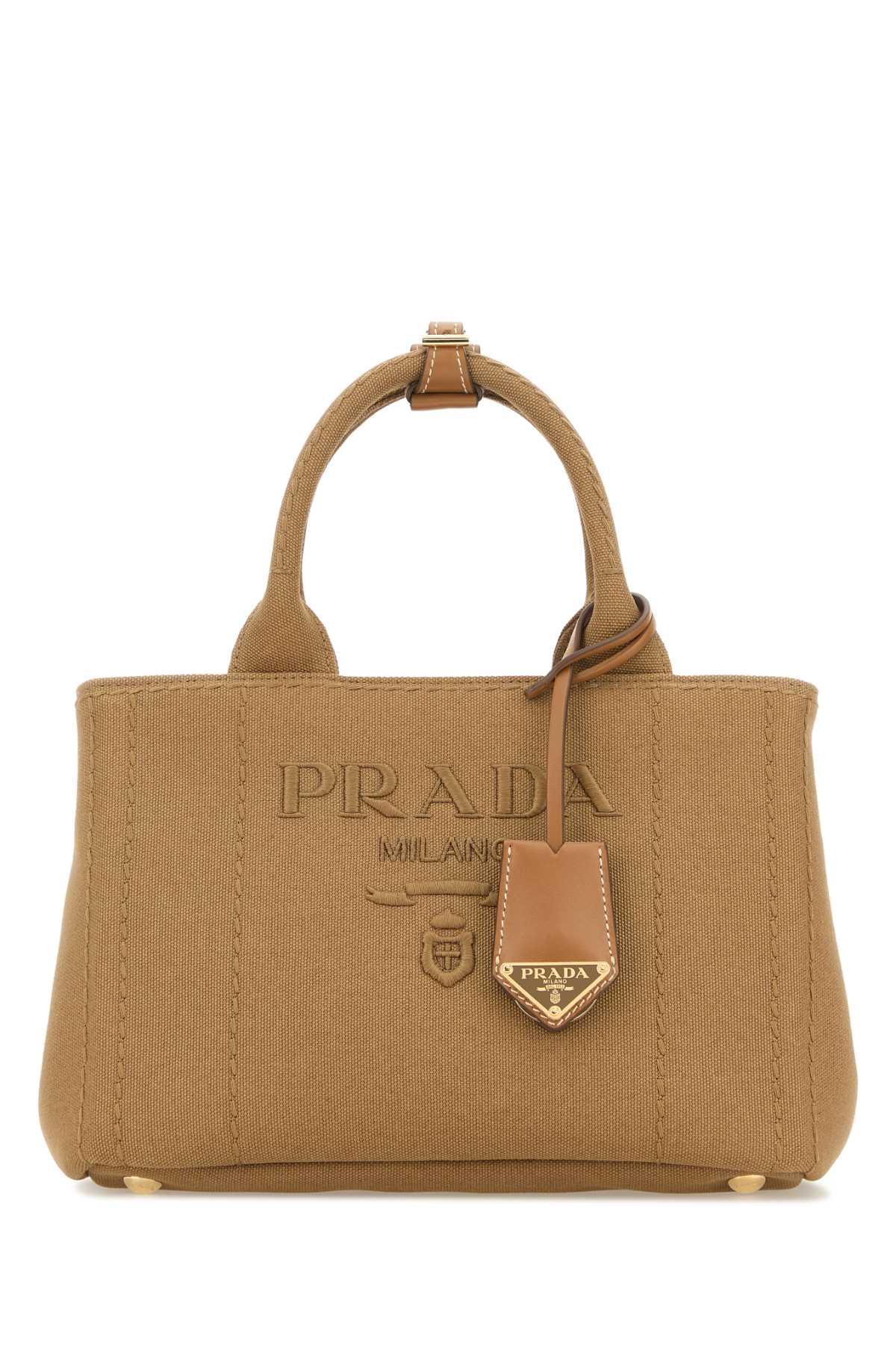 PRADA Soft Fabric Shopping Handbag for Women