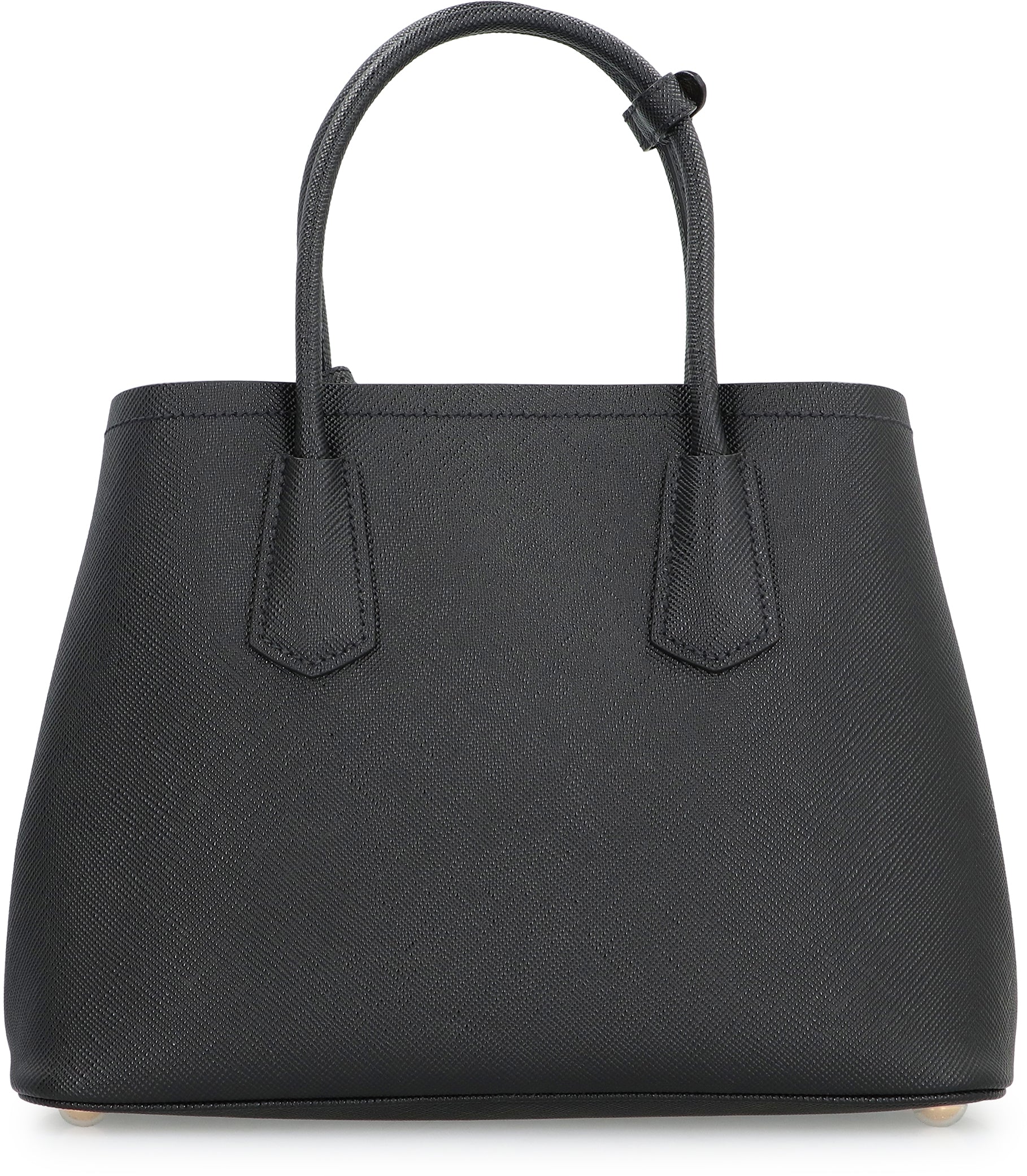 PRADA Double Medium Leather Handbag - Chic and Stylish
