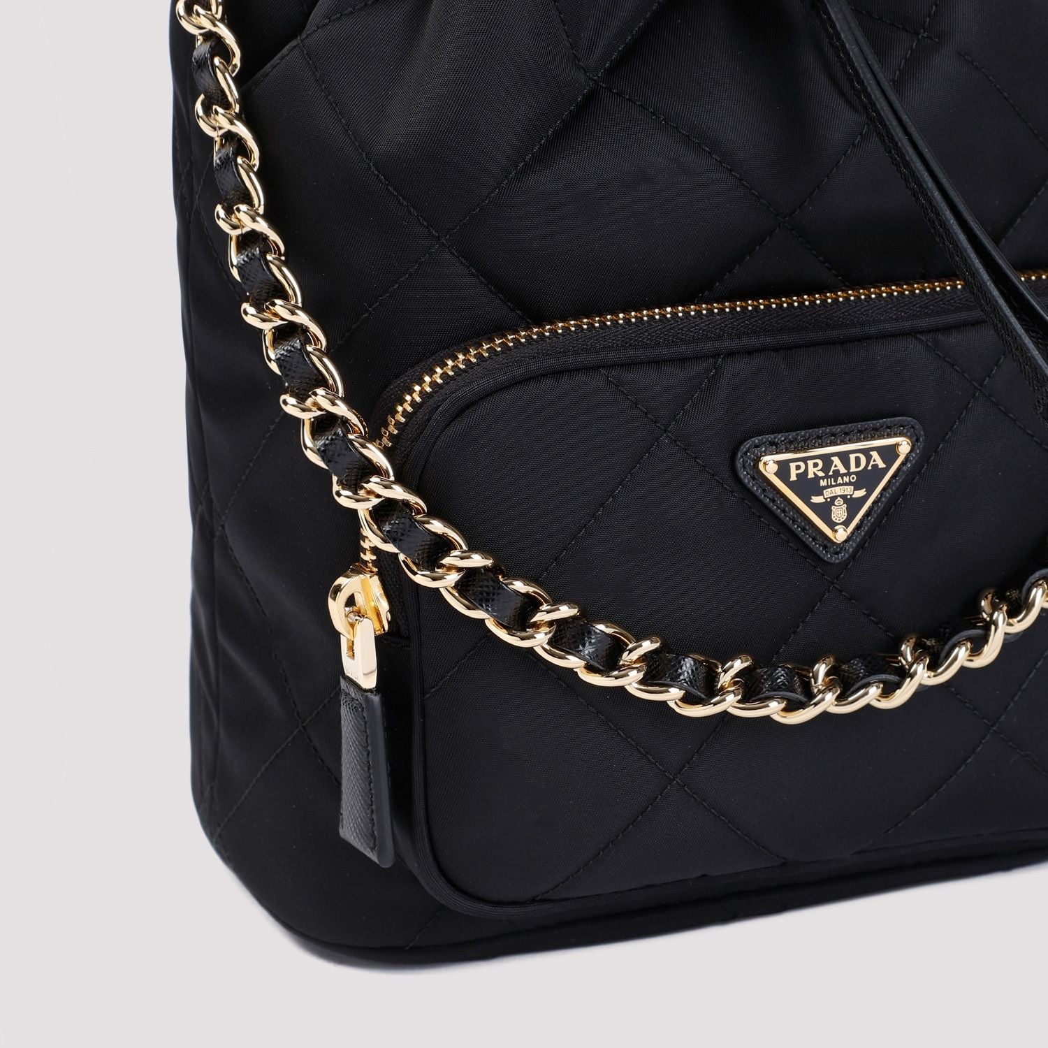 PRADA Re-Nylon Mini Bucket Handbag