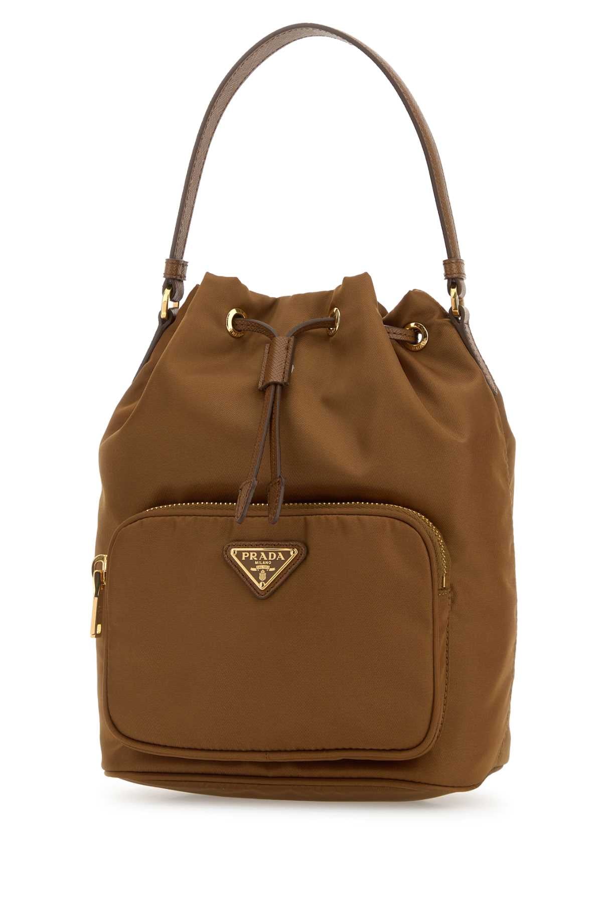 PRADA Re-Nylon Bucket Handbag - 17.5cm x 22.5cm x 12cm