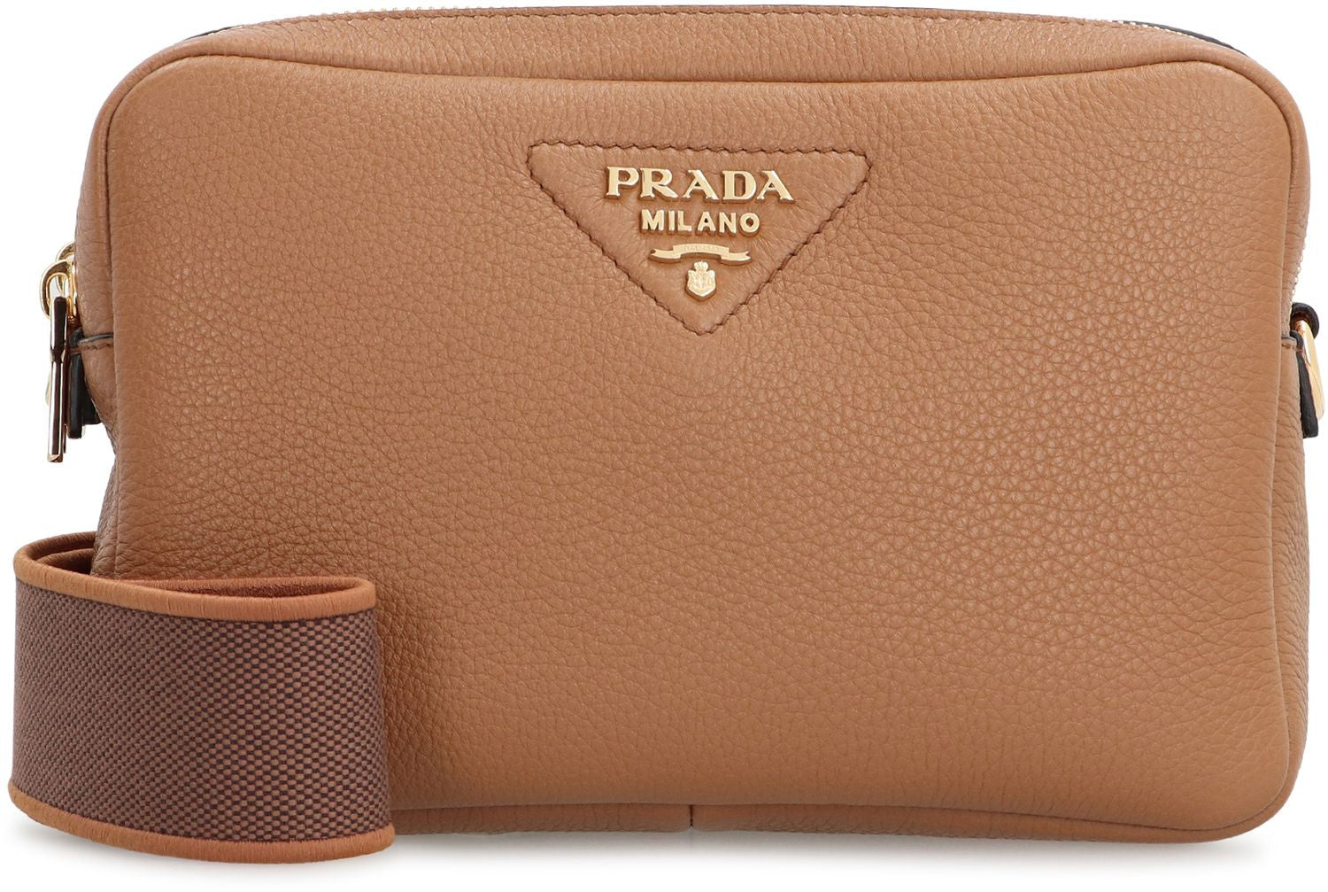 PRADA Mini Leather Crossbody Handbag