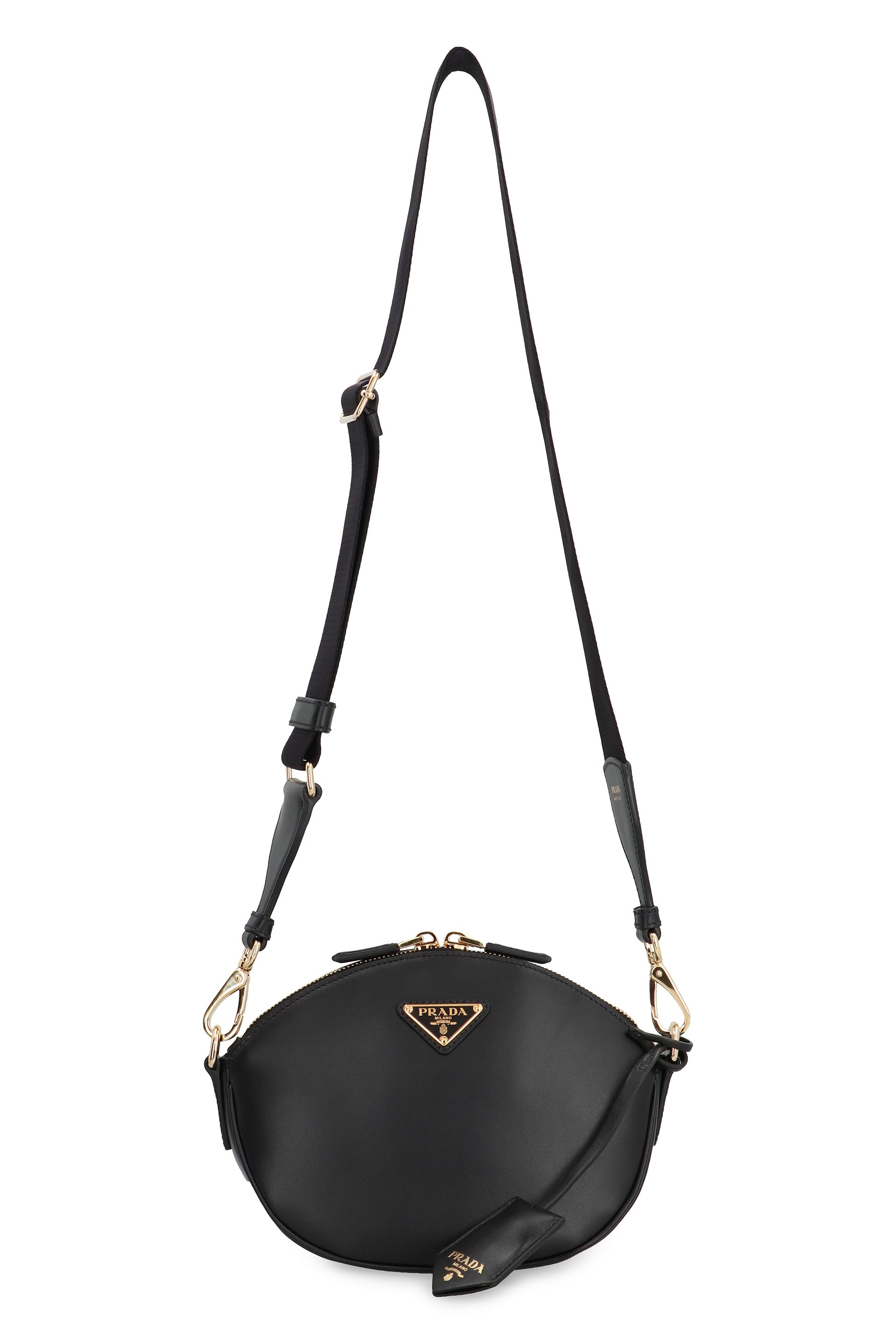PRADA Mini Leather Crossbody Handbag