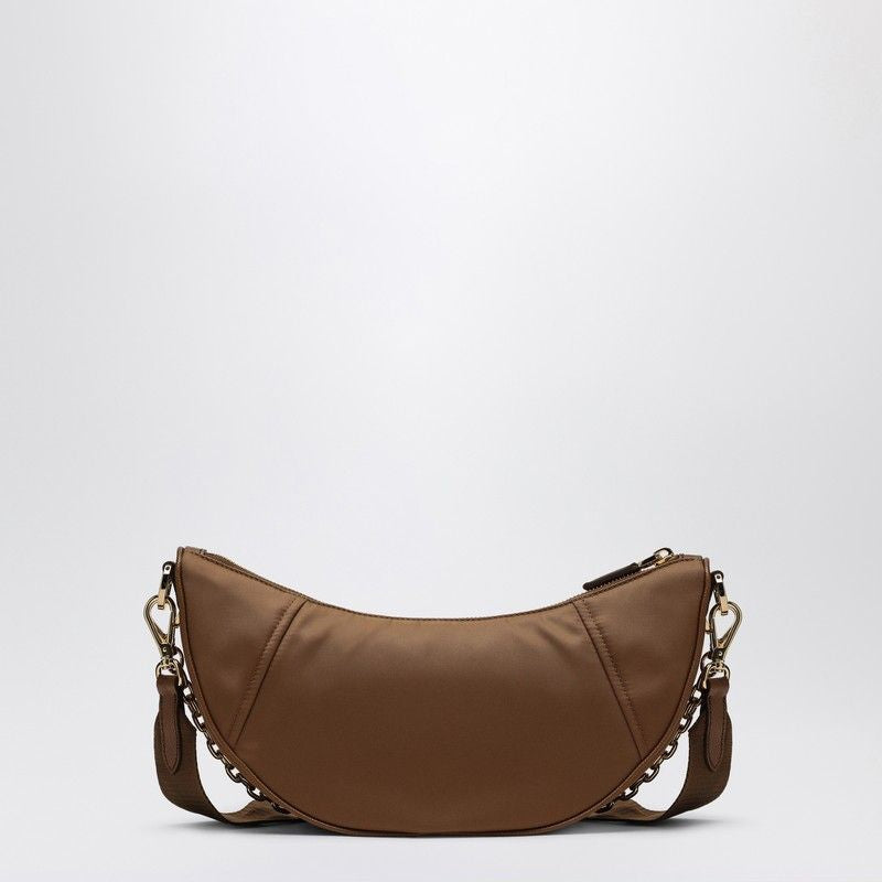 PRADA Demi-Lune Mini Shoulder Handbag in Re-Nylon