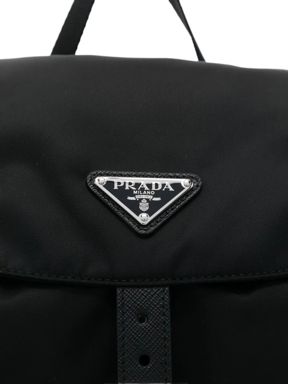 PRADA Medium Re-Nylon Backpack with Pouch Handbag - SS26