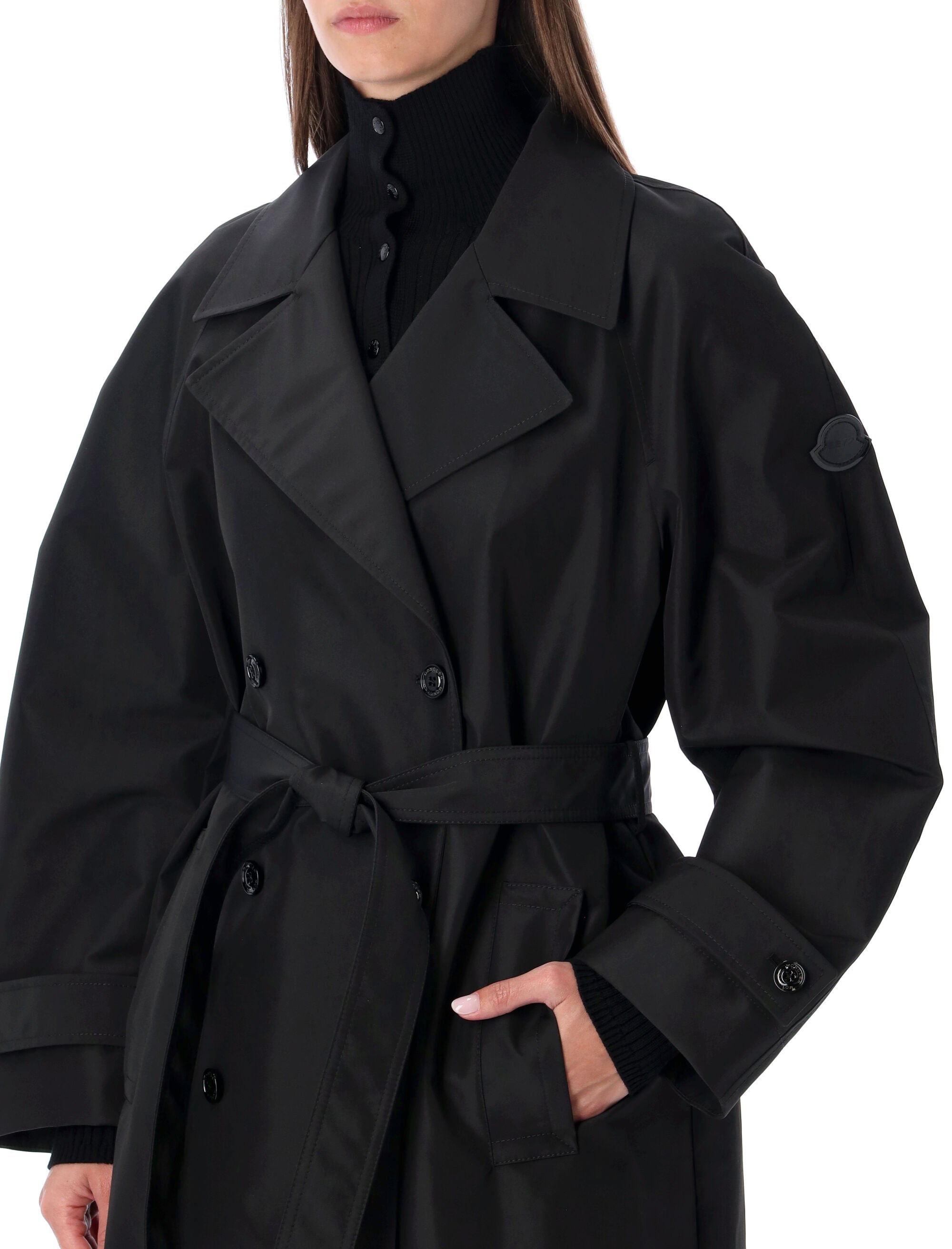 MONCLER GENIUS Timeless Elegance Technical Trench Jacket