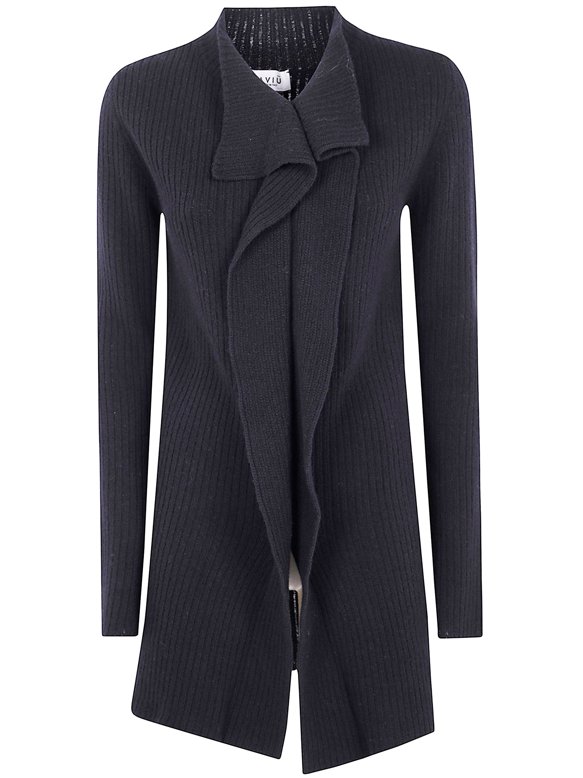 AVIU High Neck Sweater with Rouches