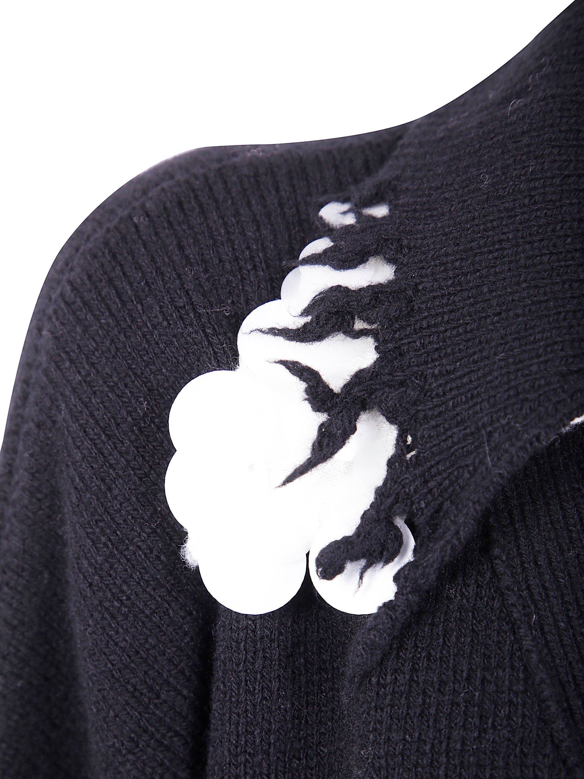 AVIU Sequin V Neck Sweater for Women