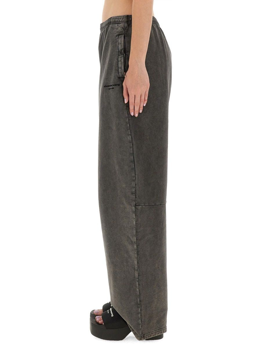 ALEXANDER WANG Articulated Leg Wide Leg Pants - Women's S