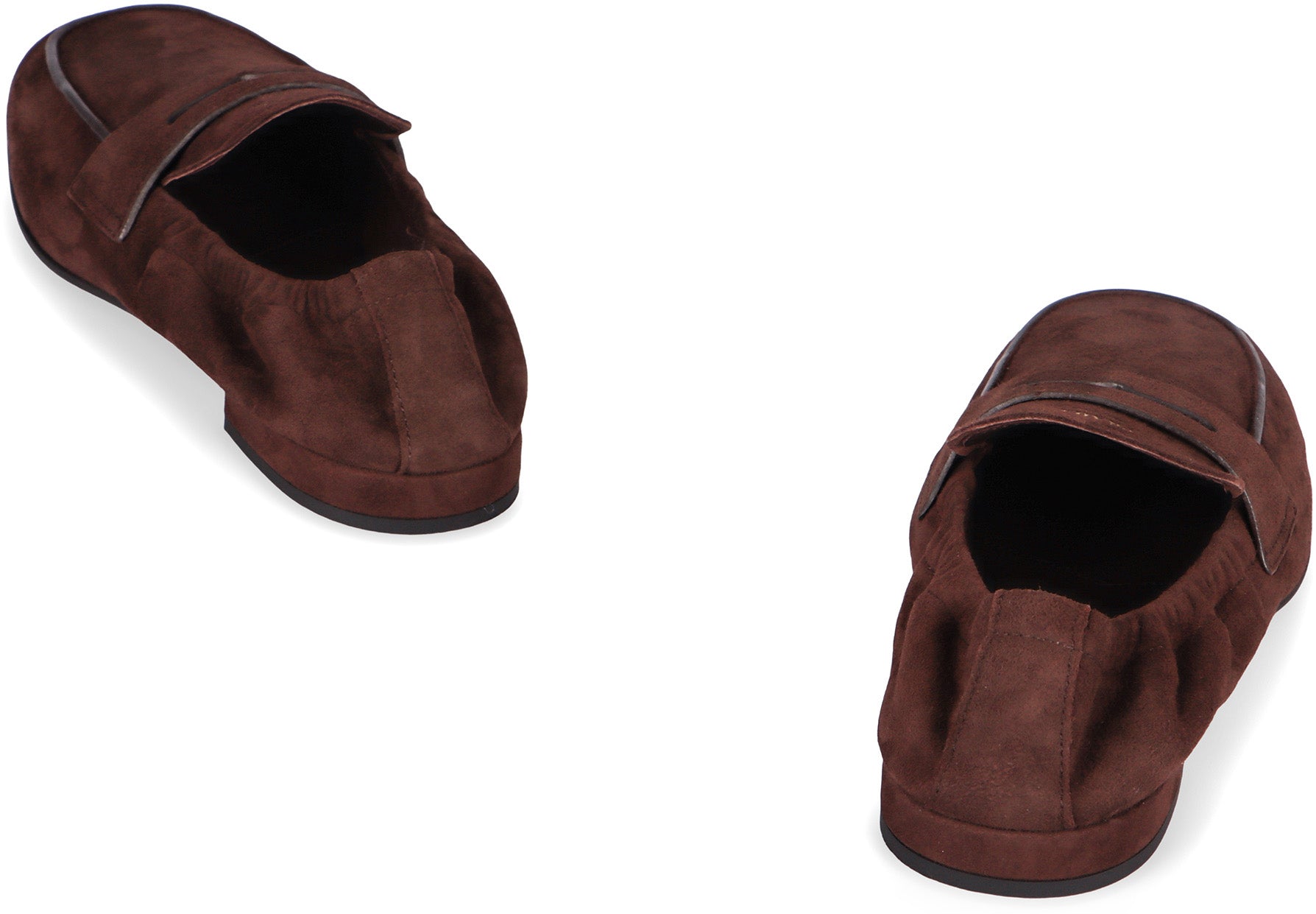 PRADA Suede Loafers for Women - FW25 Collection