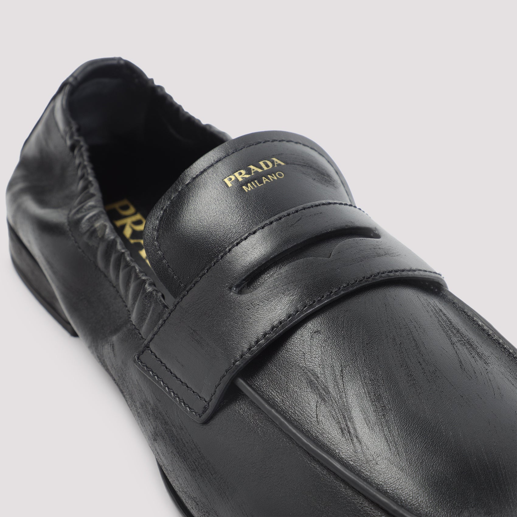 PRADA Premium Leather Loafers for Women