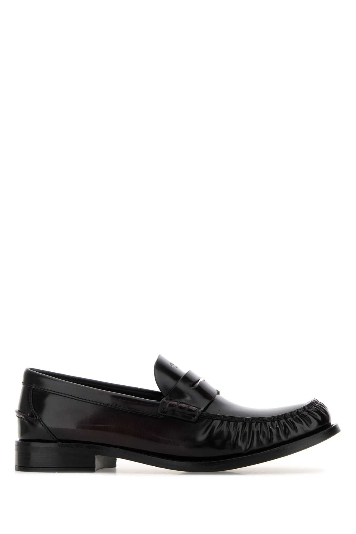 PRADA Women’s Elegant Leather Loafers