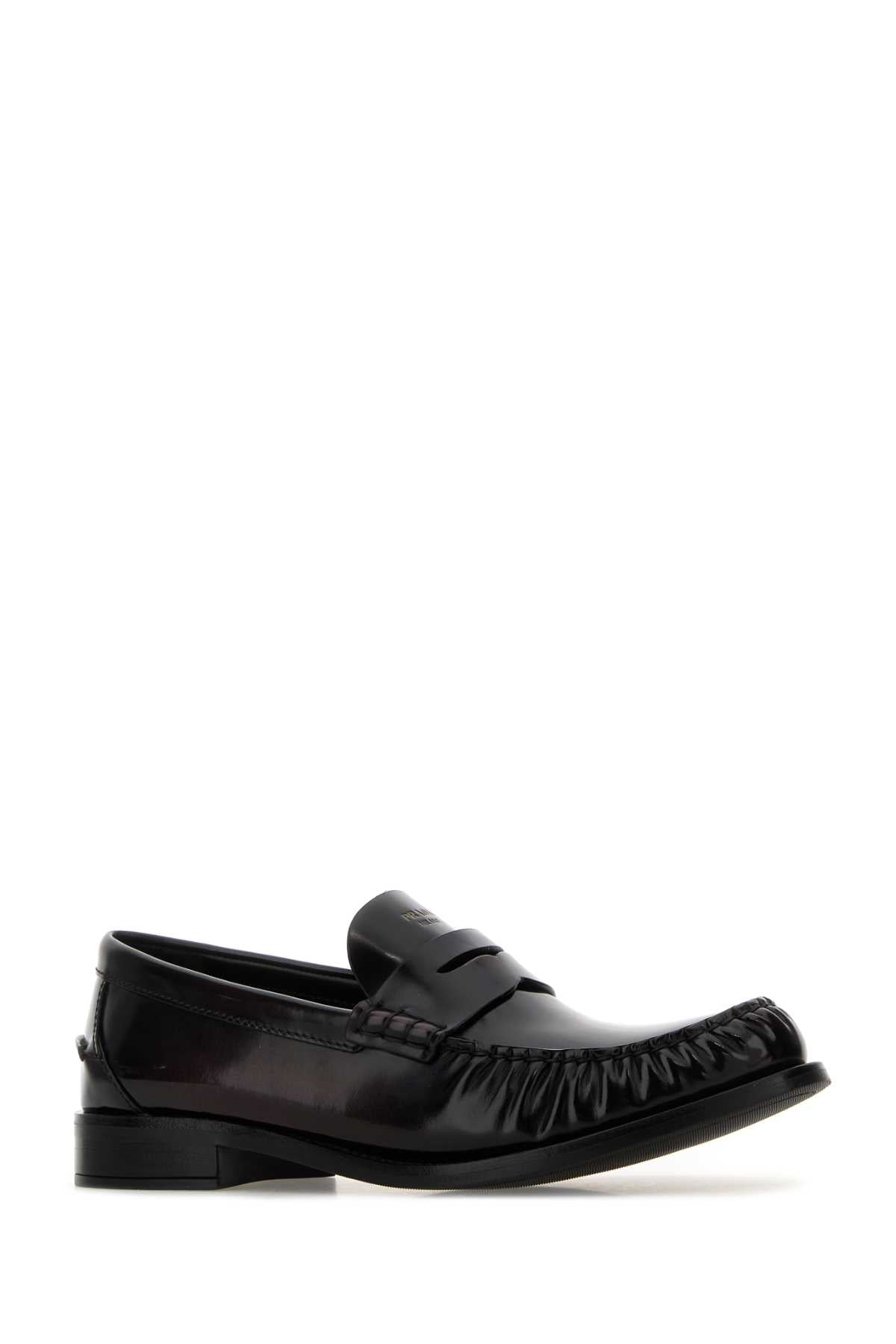 PRADA Women’s Elegant Leather Loafers