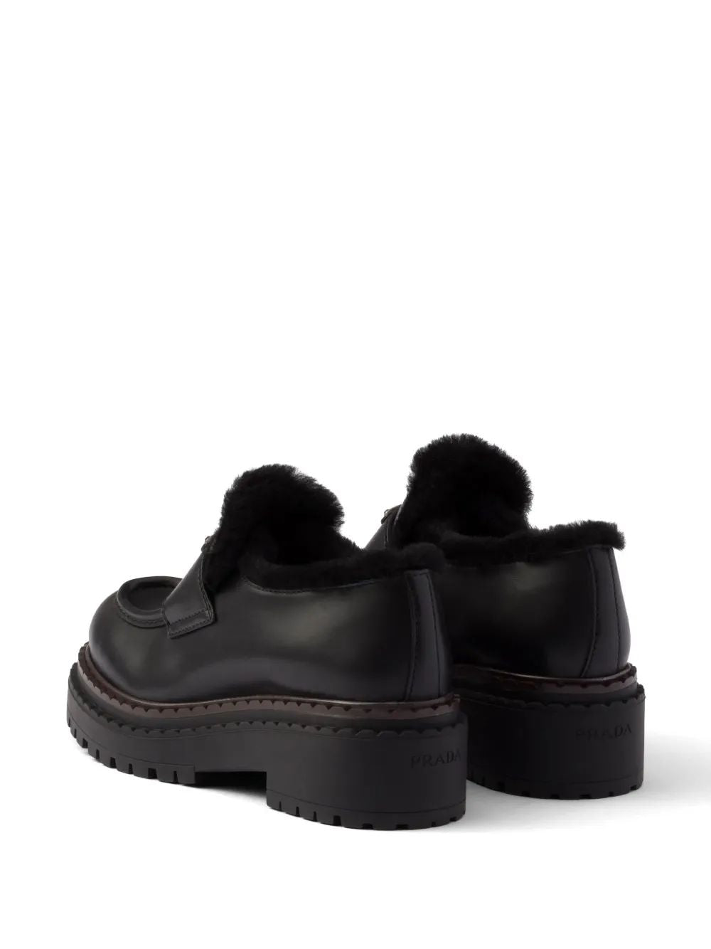 PRADA Elegantly Crafted Moccasins for Women