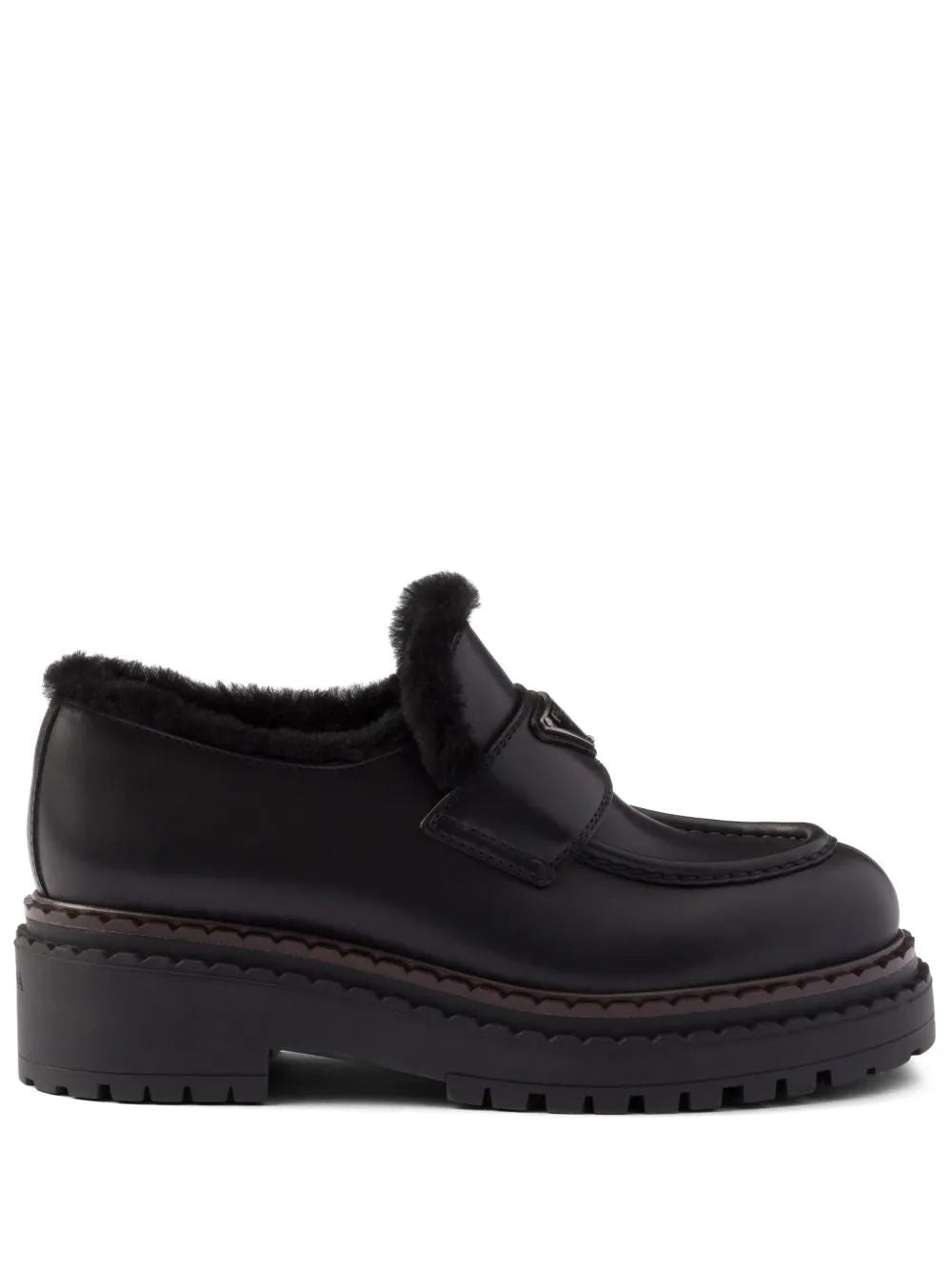 PRADA Elegantly Crafted Moccasins for Women