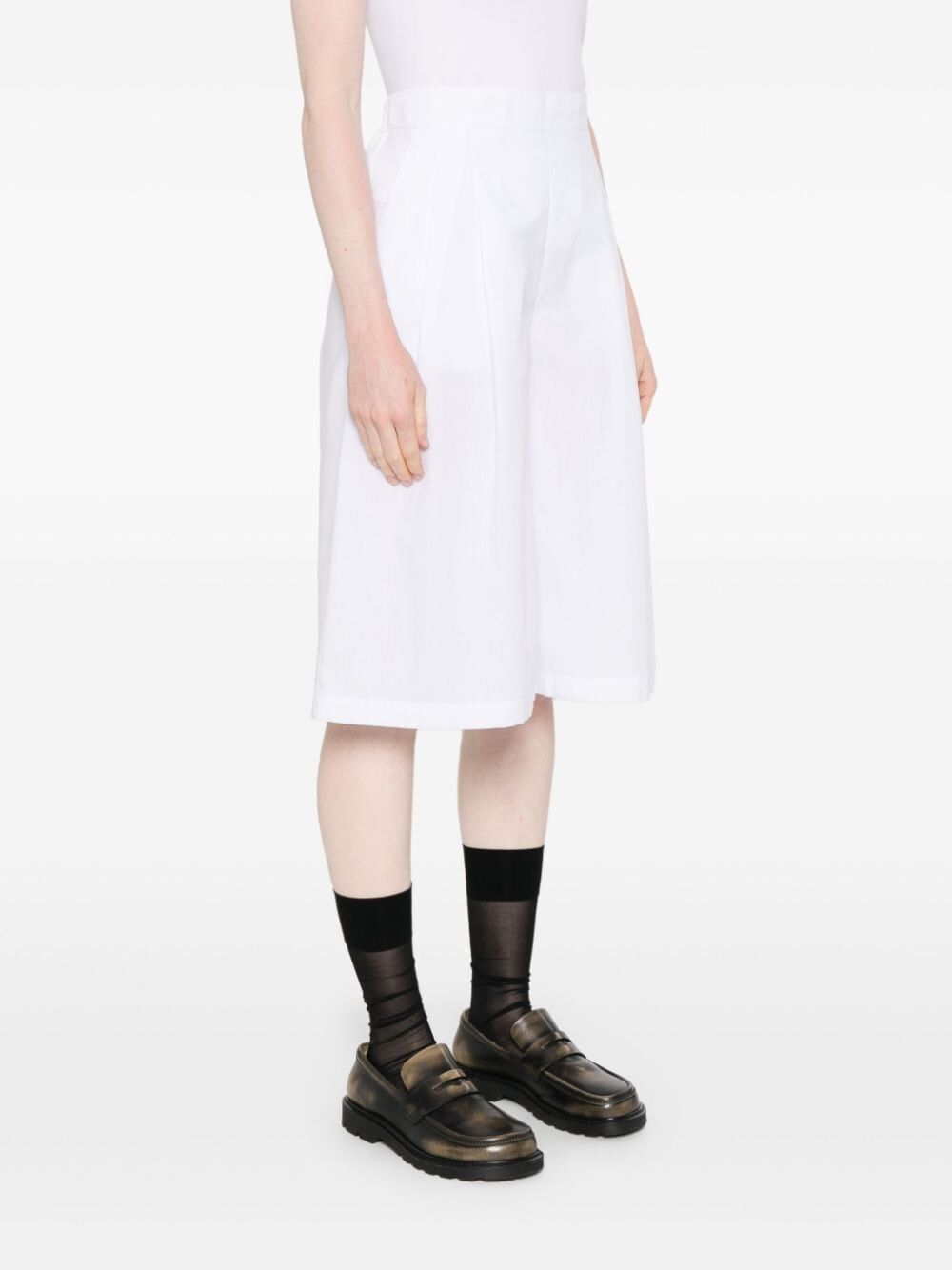 PIERANTONIO GASPARI Mini Popeline Shorts for Women