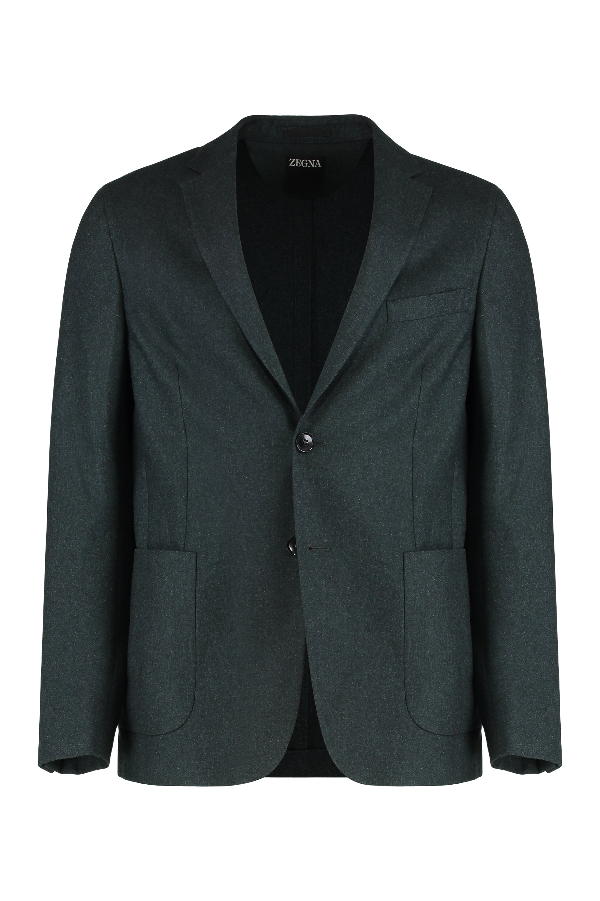 ZEGNA Classic Blazer in Blended Wool