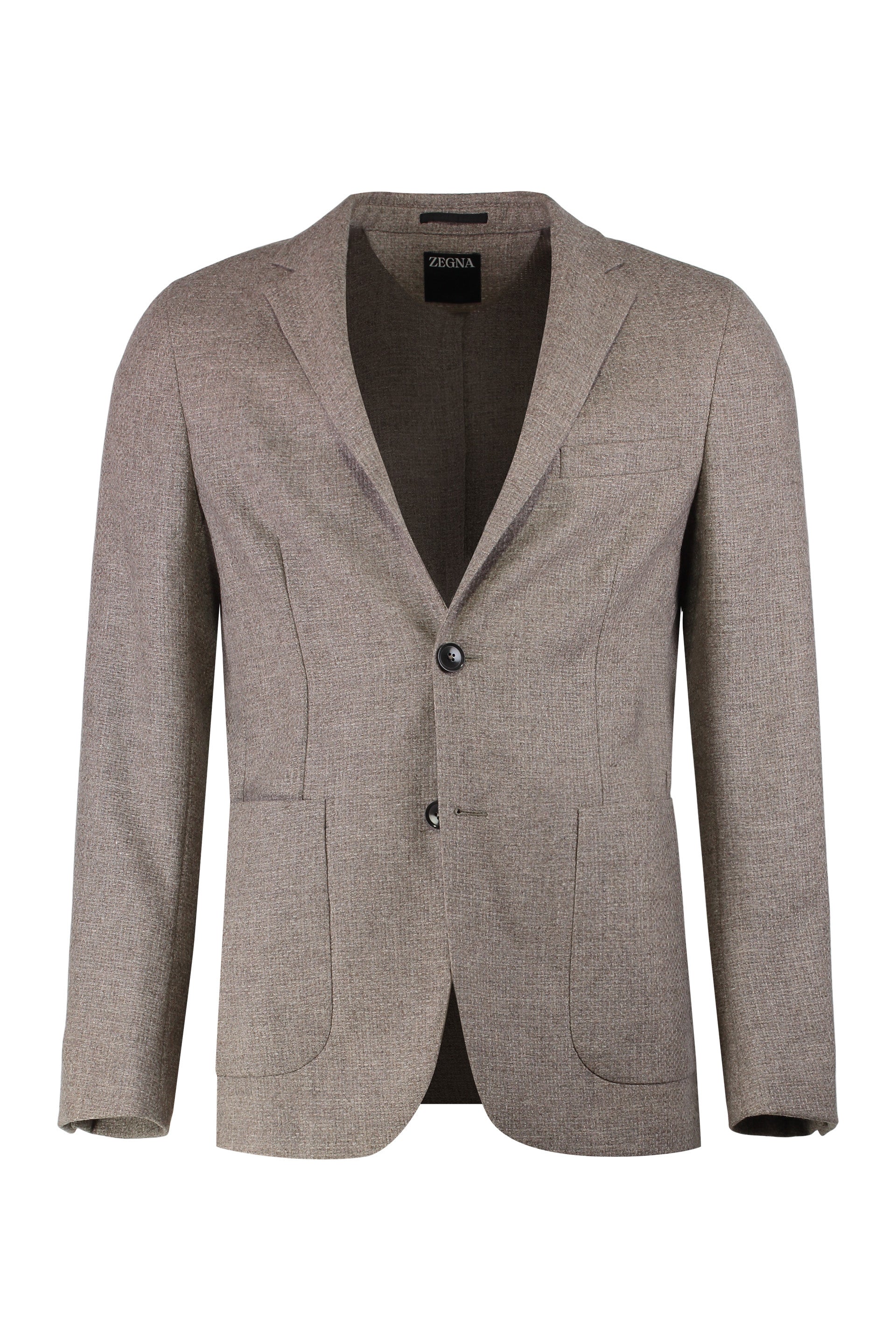ZEGNA Single-Breasted Two-Button Jacket