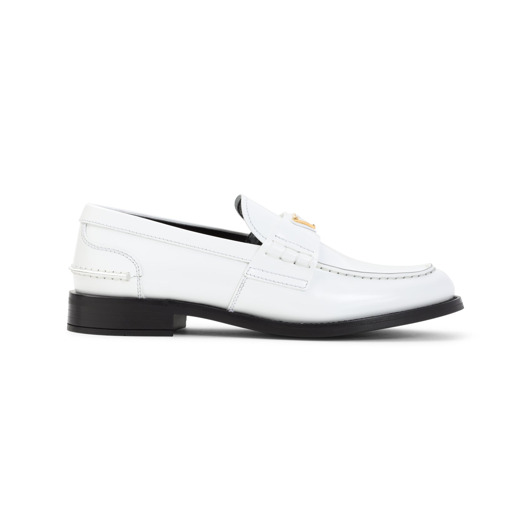PRADA 100% Leather Women's Loafers