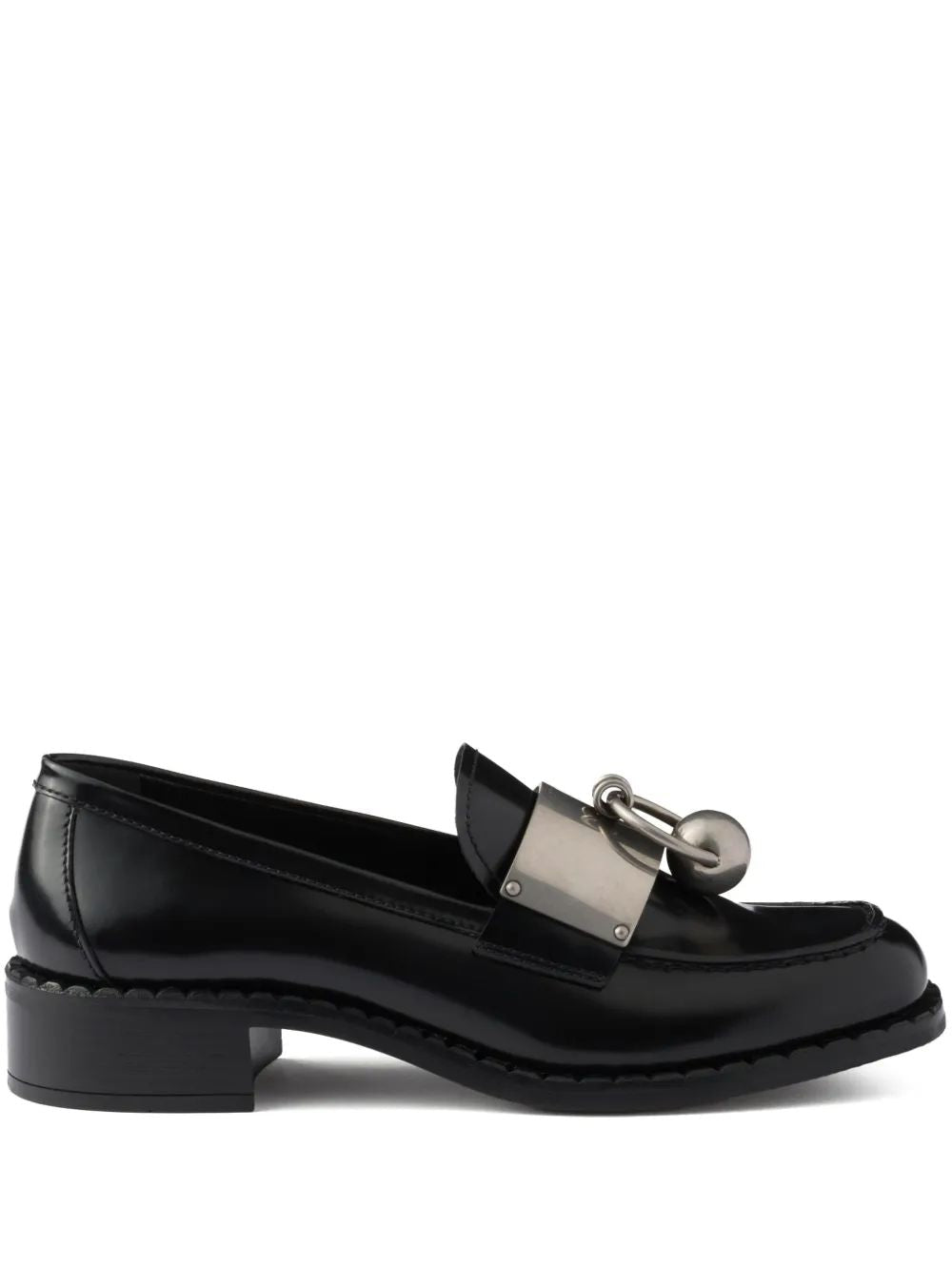 PRADA Premium Leather Loafers for Women - SS25 Collection