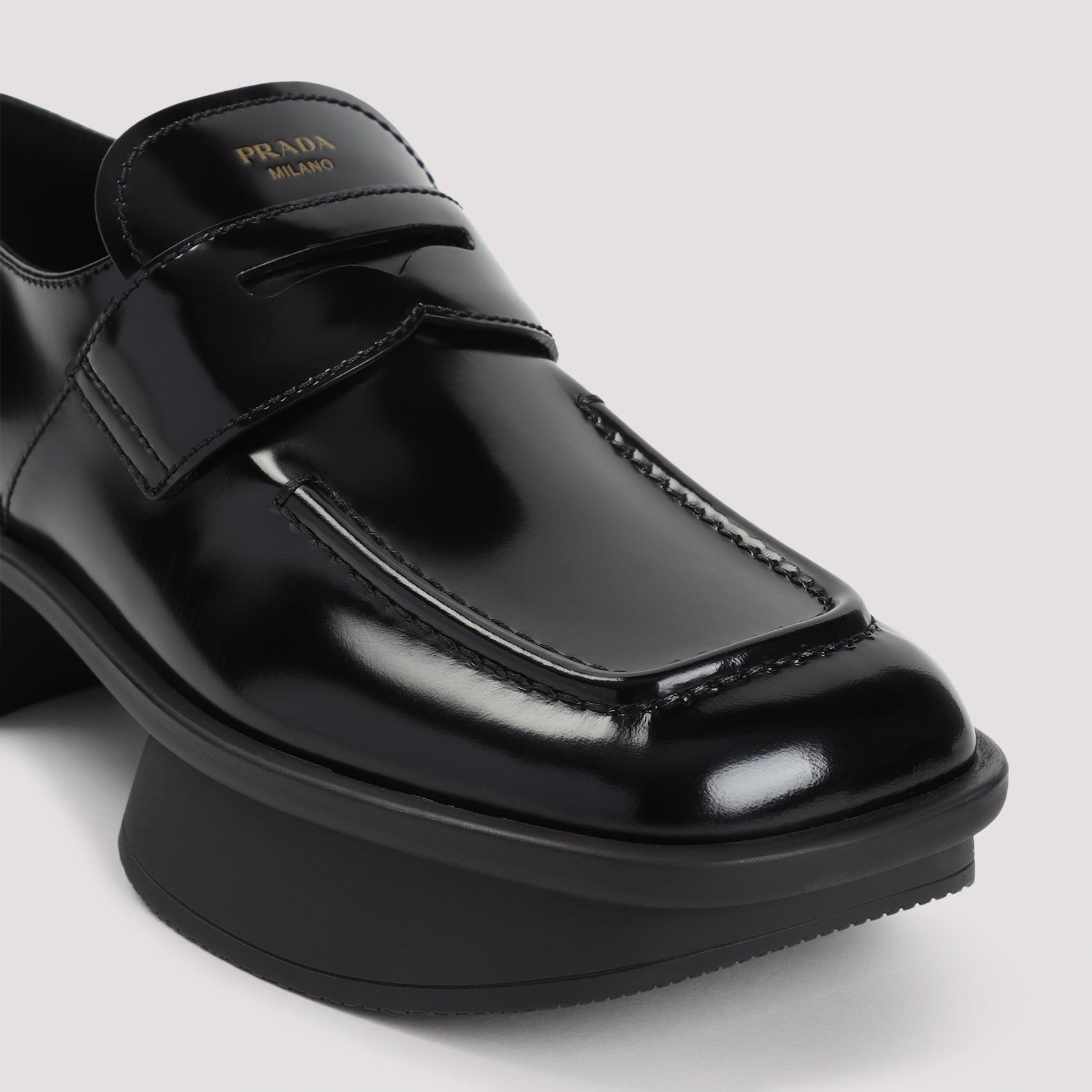 PRADA Leather Equal Loafers for Women