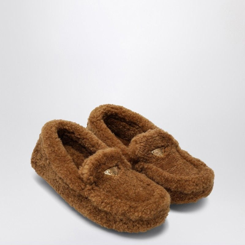 PRADA Sheepskin Driver Loafer for Women