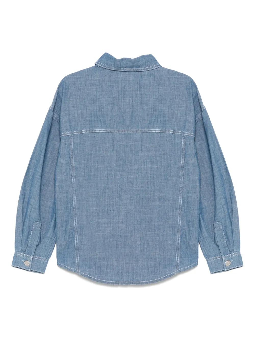 BA&SH Women's Mini Denim Shirt