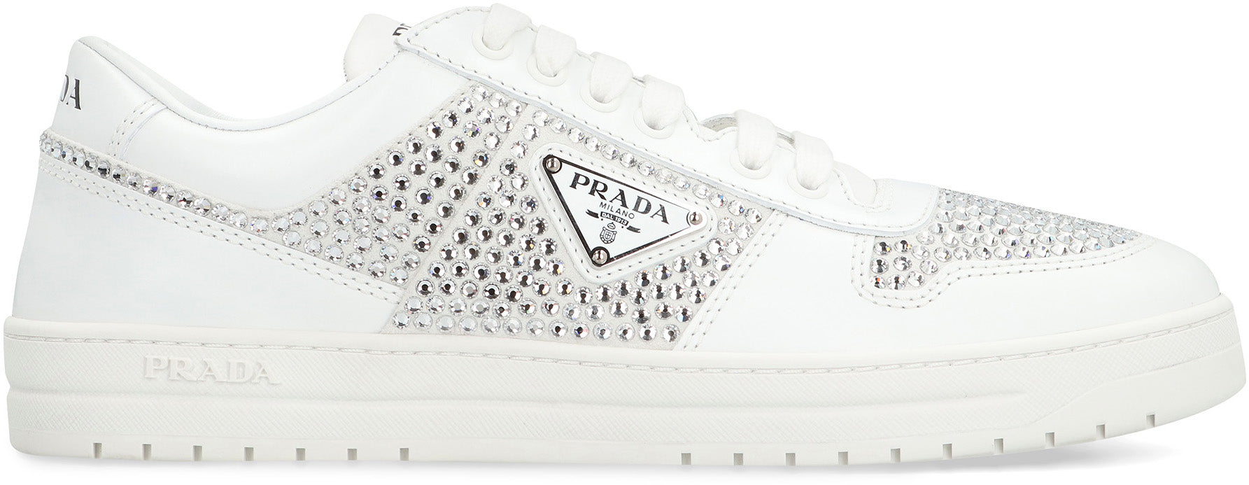 PRADA Elegant Leather Sneakers for Women