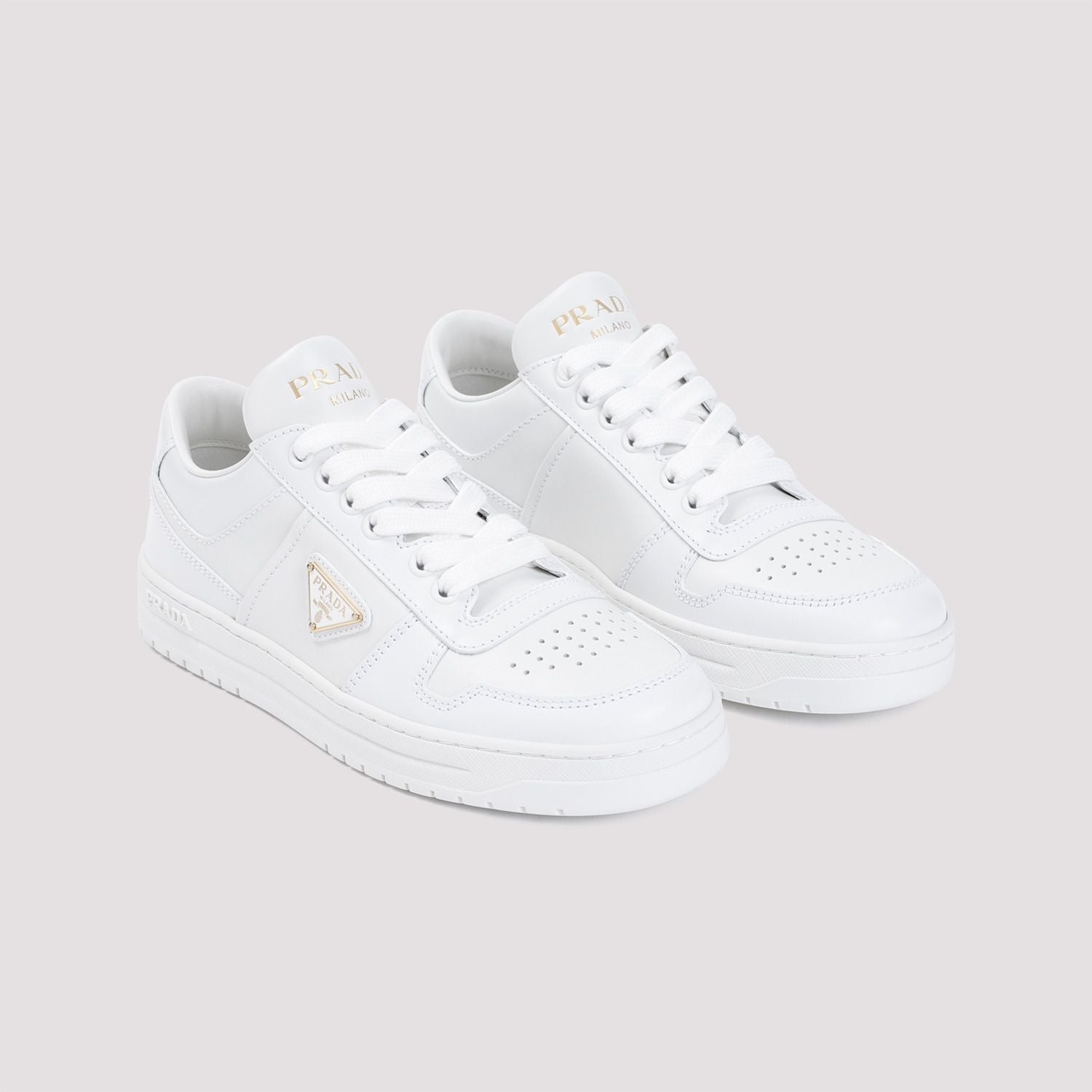 PRADA Downtown Leather Women’s Sneaker