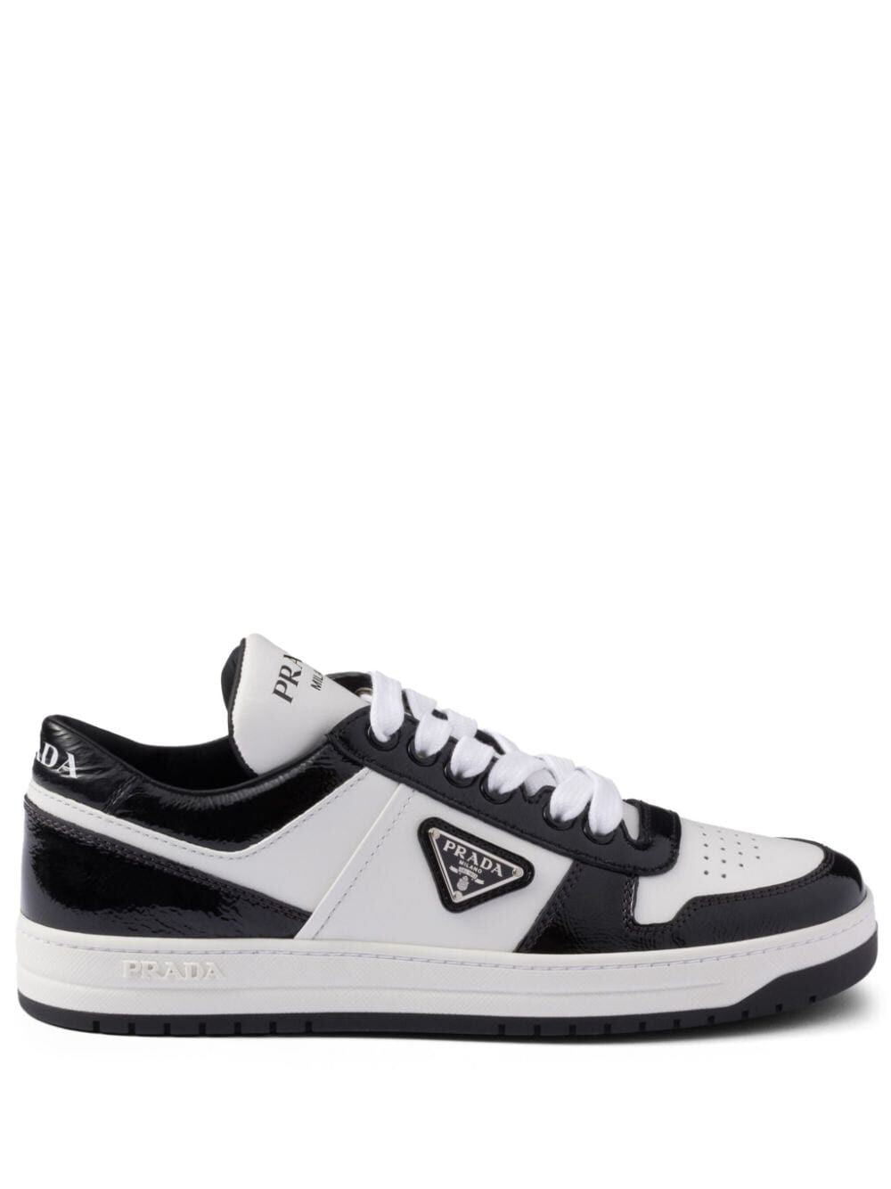 PRADA Two-Tone Women’s Leather Sneakers