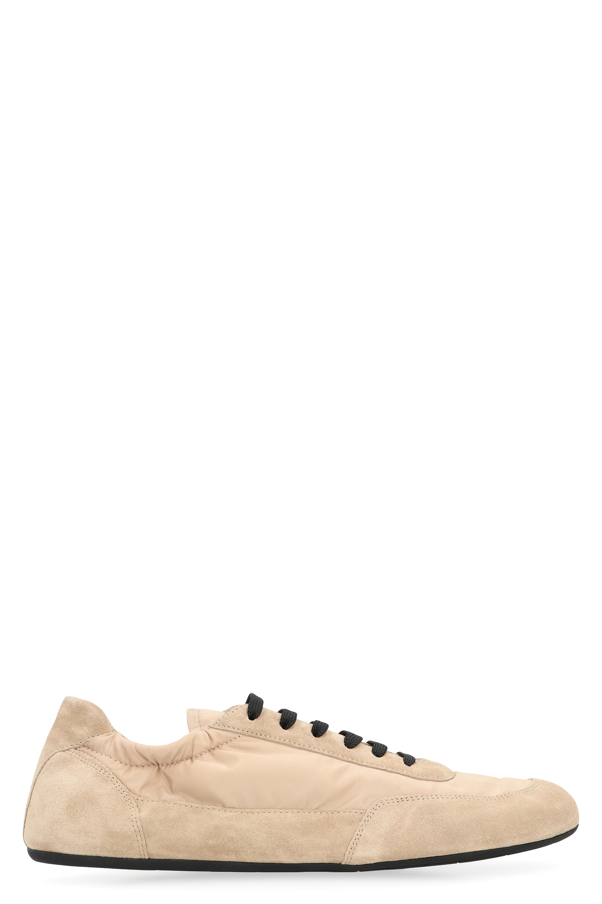 PRADA Collapse Re-Nylon & Suede Sneakers for Women