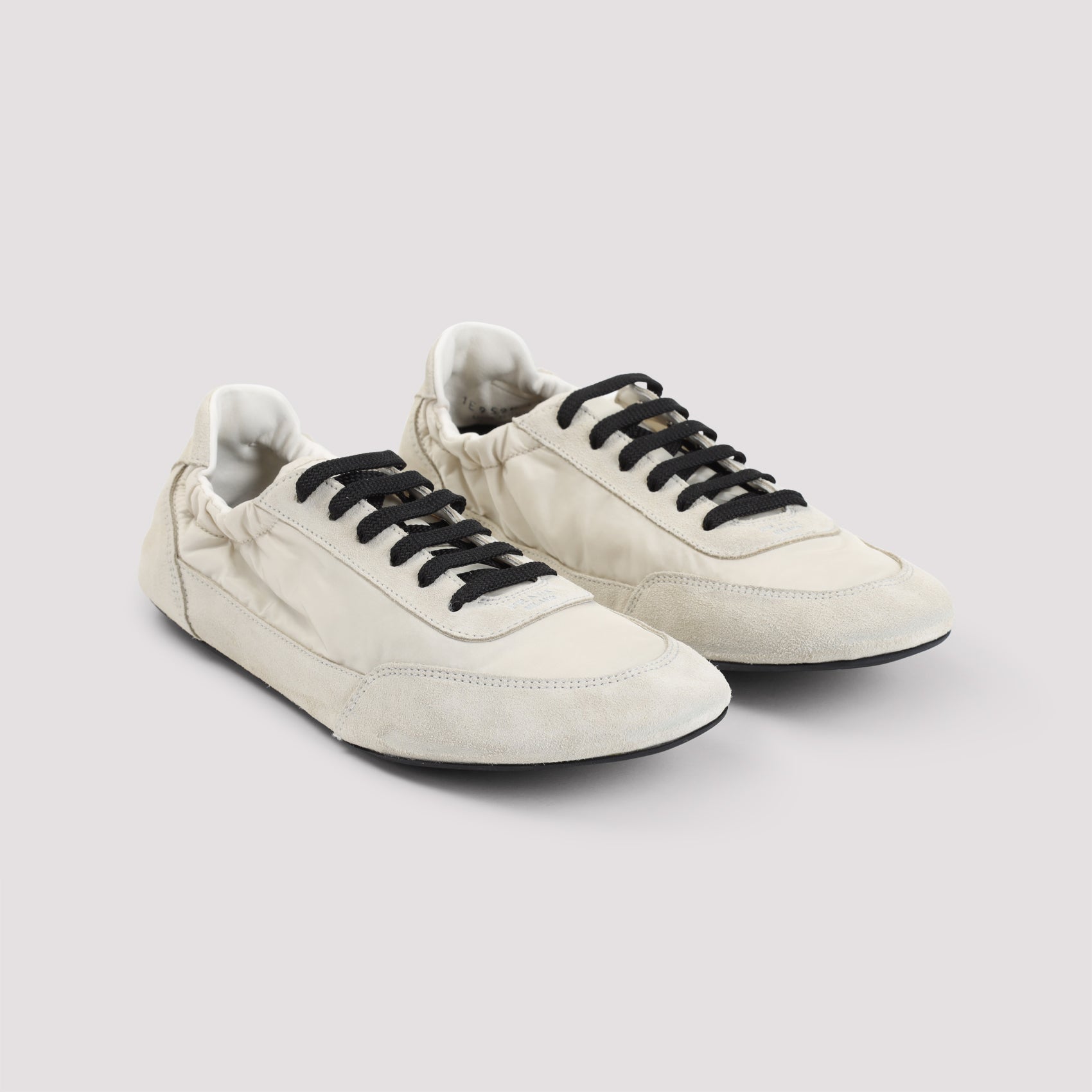 PRADA Re-Nylon and Suede Collapse Sneaker