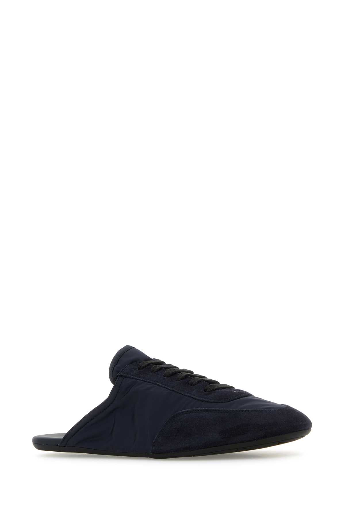 PRADA Suede and Re-Nylon Slippers for Women